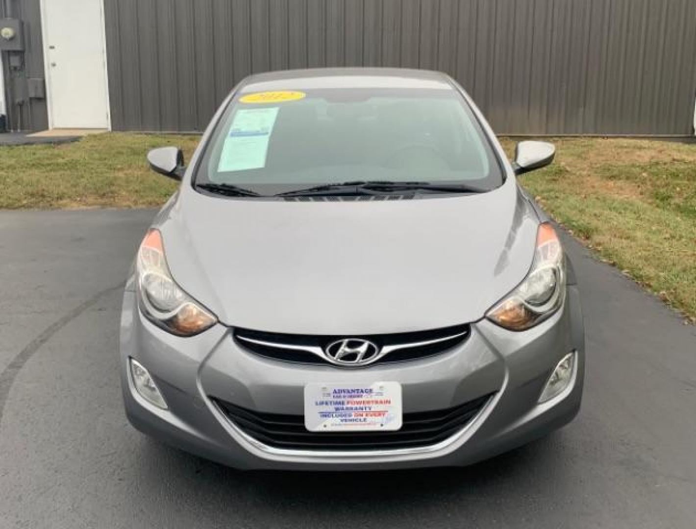 2012 Harbor Gray Metallic Hyundai Elantra GLS A/T (KMHDH4AE3CU) with an 1.8L L4 DOHC 16V engine, 6-Speed Automatic transmission, located at 1184 Kauffman Ave, Fairborn, OH, 45324, (937) 908-9800, 39.807365, -84.029114 - Photo#3