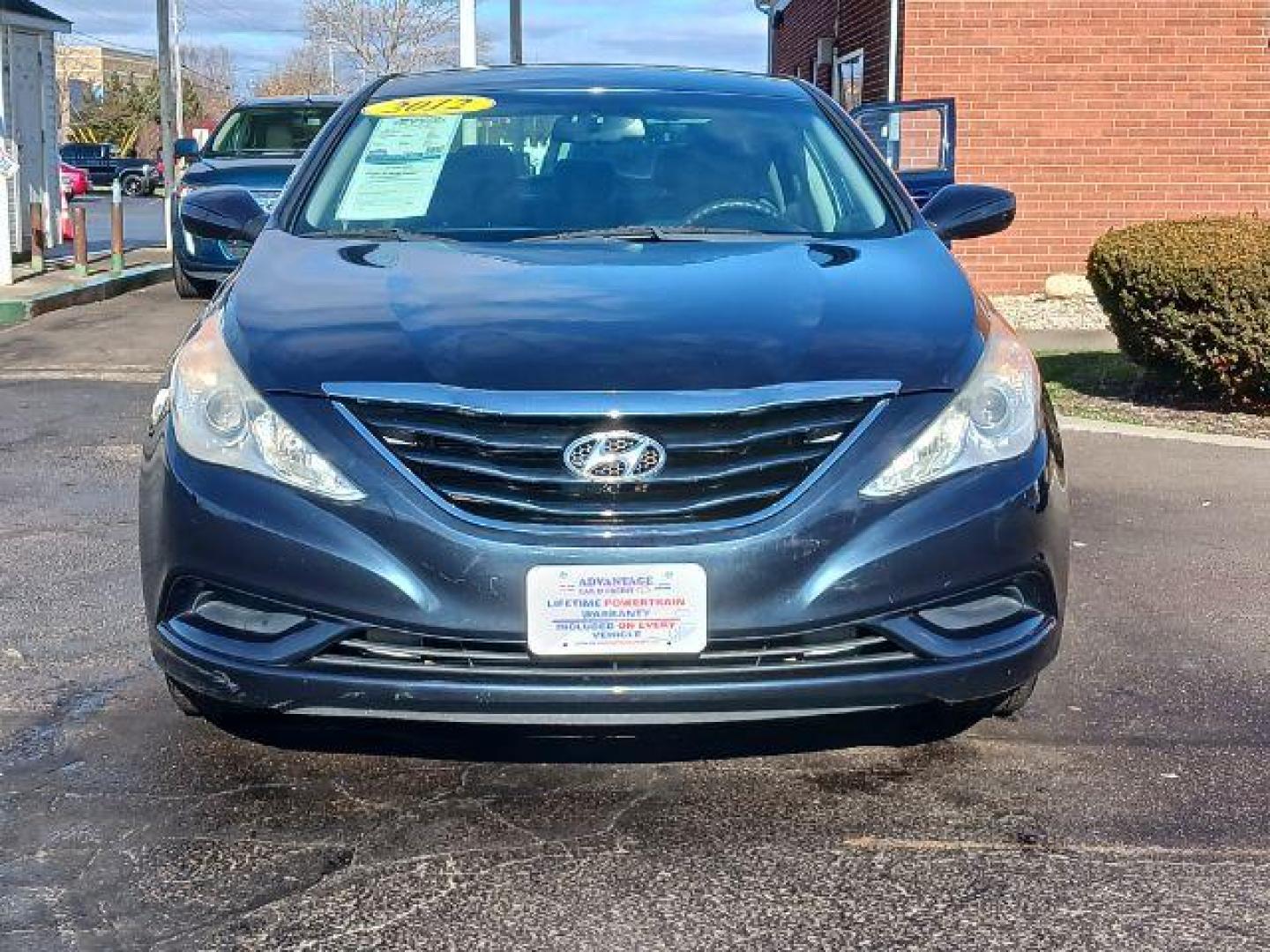 2012 Pacific Blue Pearl Hyundai Sonata GLS Auto (5NPEB4AC6CH) with an 2.4L L4 DOHC 16V engine, 6-Speed Automatic transmission, located at 1099 N County Rd 25A, OH, 45373, (937) 908-9800, 40.057079, -84.212883 - Photo#1