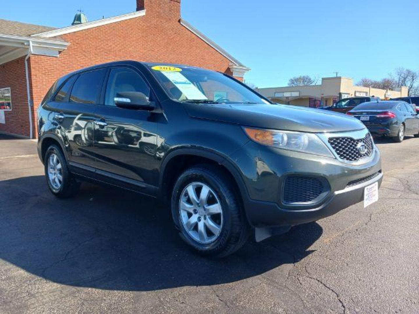 2012 Baltic Blue Kia Sorento LX 2WD (5XYKT3A15CG) with an 2.4L L4 DOHC 16V engine, 6-Speed Automatic transmission, located at 4508 South Dixie Dr, Moraine, OH, 45439, (937) 908-9800, 39.690136, -84.216438 - Photo#0