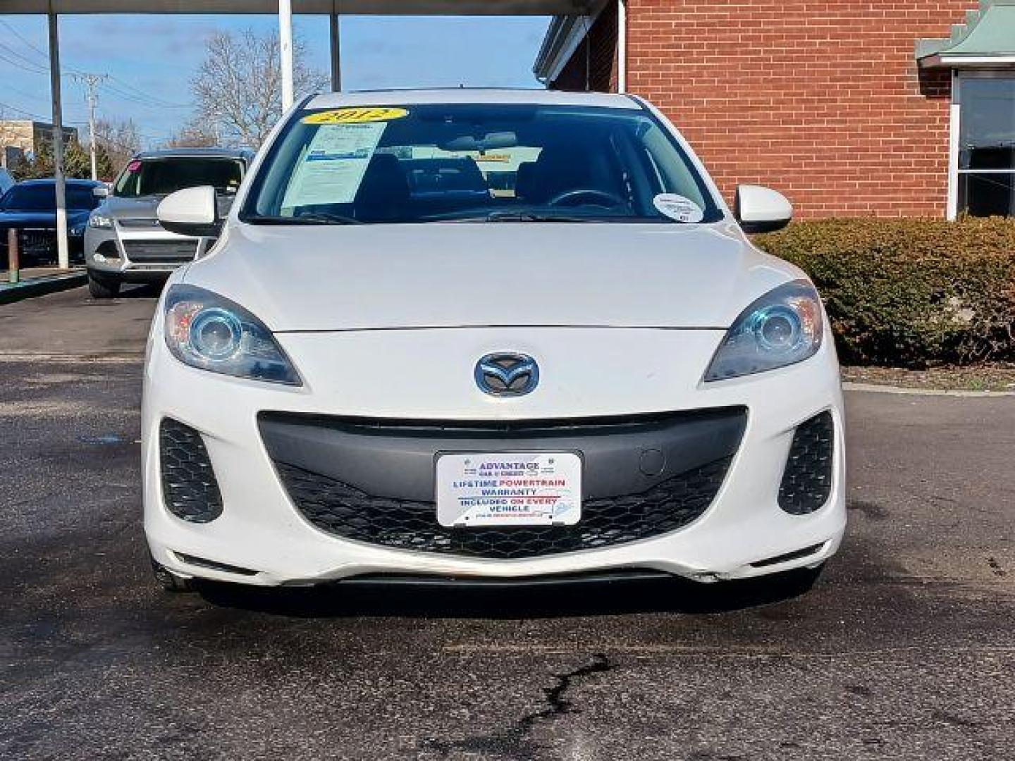 2012 Crystal White Pearl Mica Mazda MAZDA3 I Grand Touring 5-Door (JM1BL1M79C1) with an 2.0L L4 DOHC 16V engine, located at 1099 N County Rd 25A, OH, 45373, (937) 908-9800, 40.057079, -84.212883 - Photo#1