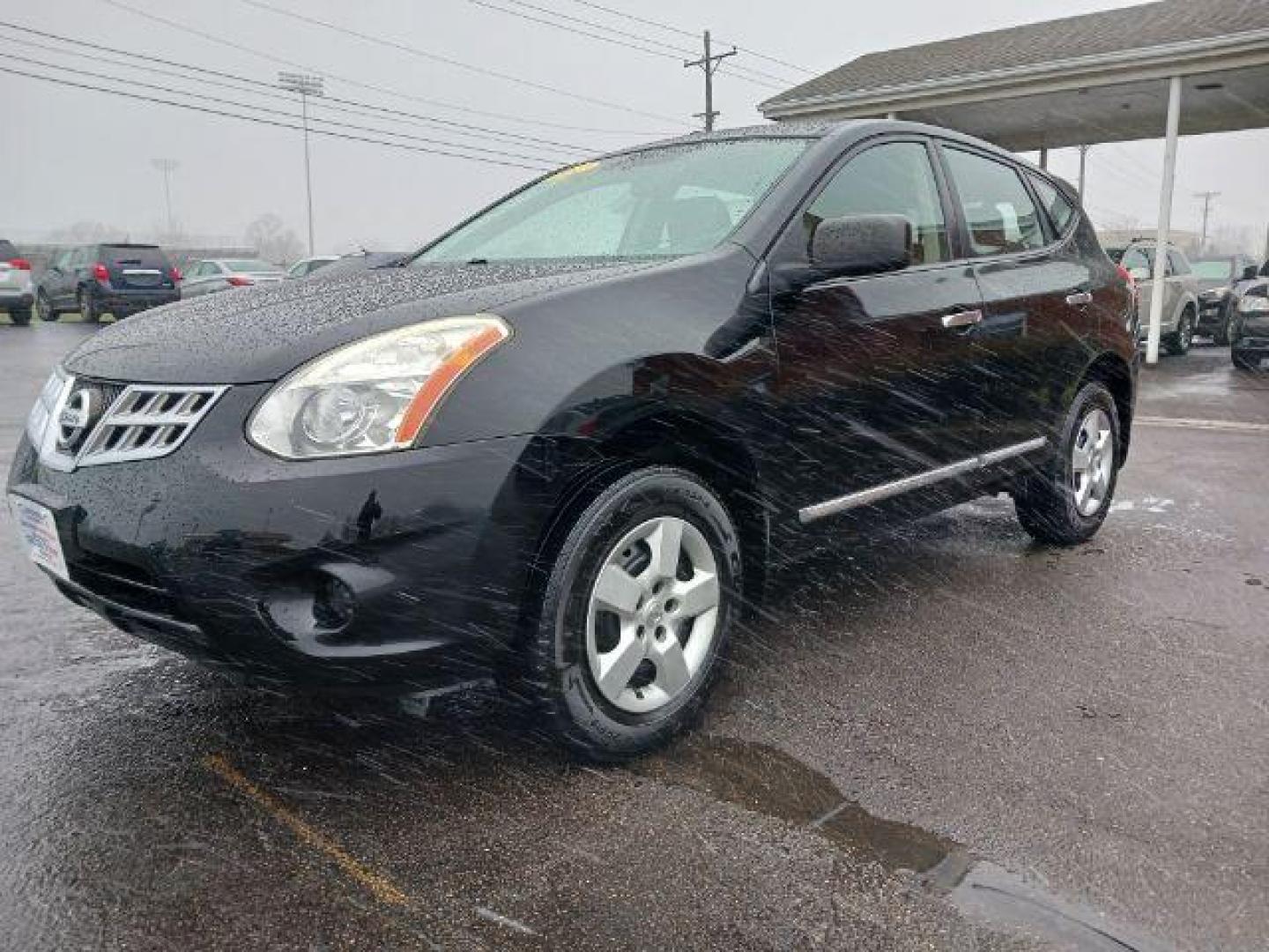 2012 Super Black Nissan Rogue S AWD (JN8AS5MV9CW) with an 2.5L L4 DOHC 16V engine, Continuously Variable Transmission transmission, located at 1951 S Dayton Lakeview Rd., New Carlisle, OH, 45344, (937) 908-9800, 39.890999, -84.050255 - Photo#2