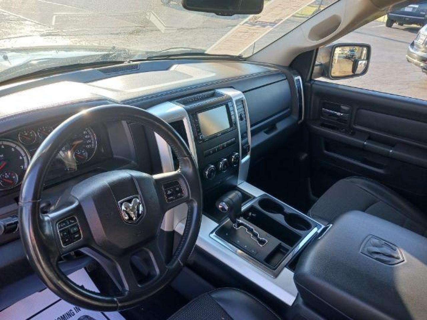 2012 Black RAM 1500 Sport Quad Cab 4WD (1C6RD7HT2CS) with an 5.7L V8 OHV 16V engine, 6-Speed Automatic transmission, located at 401 Woodman Dr, Riverside, OH, 45431, (937) 908-9800, 39.763779, -84.122063 - Photo#6