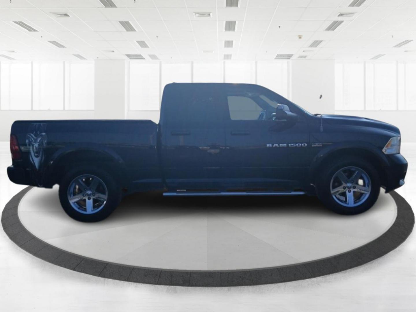 2012 True Blue Pearl RAM 1500 Sport Quad Cab 4WD (1C6RD7HT2CS) with an 5.7L V8 OHV 16V engine, 6-Speed Automatic transmission, located at 4508 South Dixie Dr, Moraine, OH, 45439, (937) 908-9800, 39.690136, -84.216438 - Photo#1