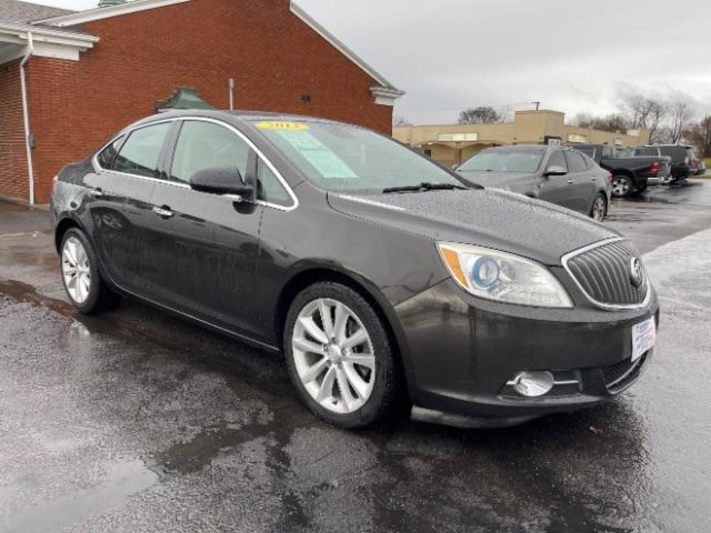 2013 Cyber Gray Metallic Buick Verano Base (1G4PP5SK6D4) with an 2.4L L4 DOHC 16V FFV engine, 6-Speed Automatic transmission, located at 1951 S Dayton Lakeview Rd., New Carlisle, OH, 45344, (937) 908-9800, 39.890999, -84.050255 - Photo#0