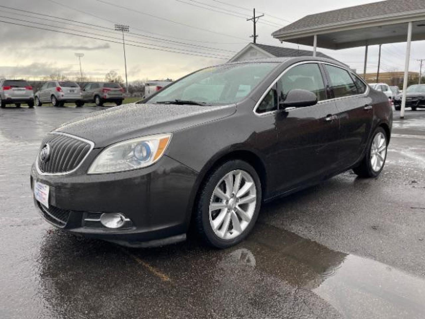 2013 Cyber Gray Metallic Buick Verano Base (1G4PP5SK6D4) with an 2.4L L4 DOHC 16V FFV engine, 6-Speed Automatic transmission, located at 1951 S Dayton Lakeview Rd., New Carlisle, OH, 45344, (937) 908-9800, 39.890999, -84.050255 - Photo#1