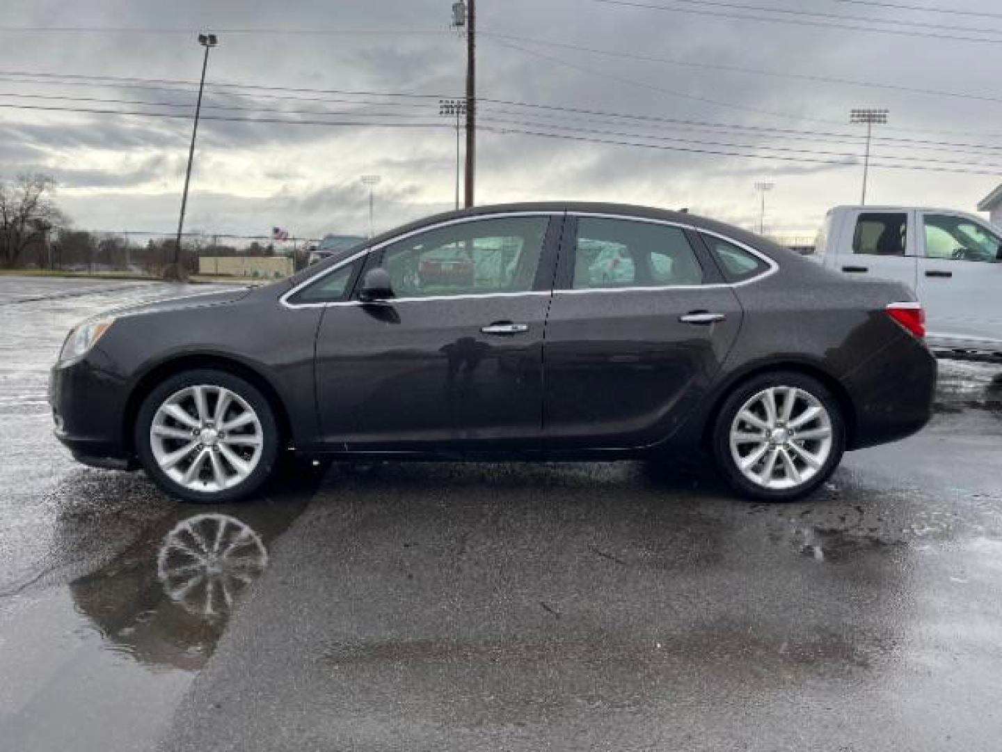 2013 Cyber Gray Metallic Buick Verano Base (1G4PP5SK6D4) with an 2.4L L4 DOHC 16V FFV engine, 6-Speed Automatic transmission, located at 1951 S Dayton Lakeview Rd., New Carlisle, OH, 45344, (937) 908-9800, 39.890999, -84.050255 - Photo#2