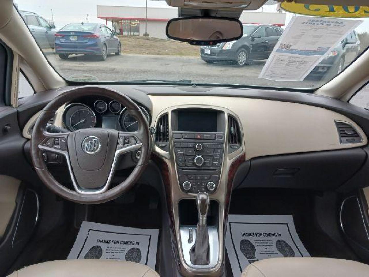 2013 Summit White Buick Verano Base (1G4PP5SKXD4) with an 2.4L L4 DOHC 16V FFV engine, 6-Speed Automatic transmission, located at 880 E. National Road, Vandalia, OH, 45377, (937) 908-9800, 39.892189, -84.181015 - Photo#7