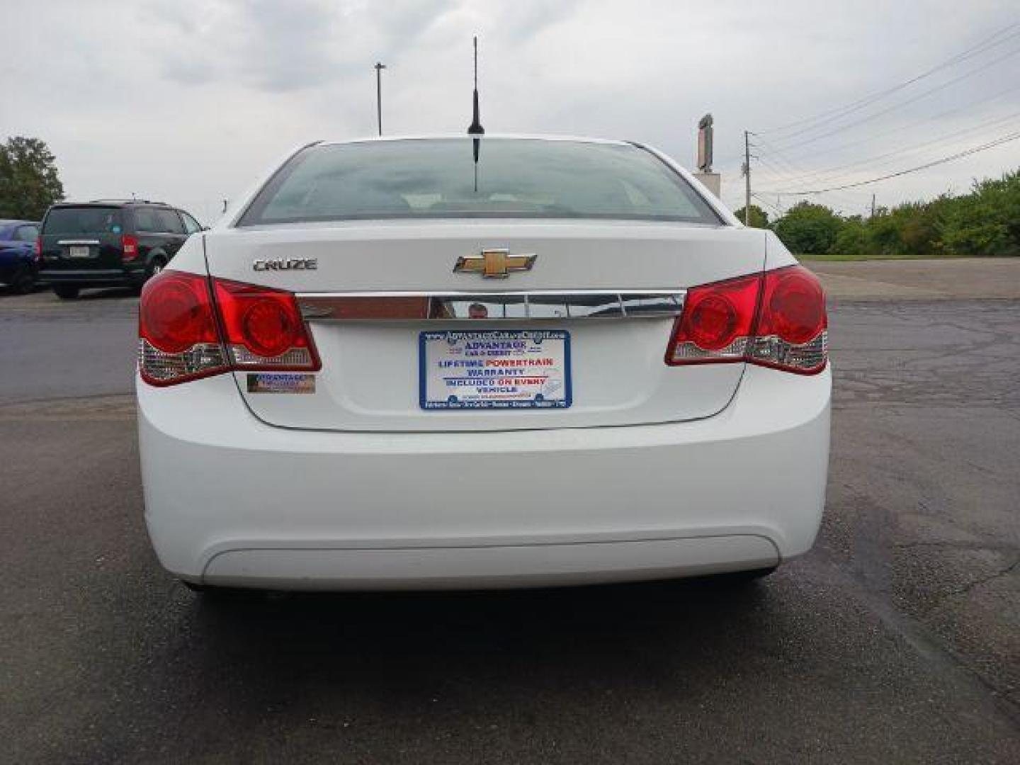 2013 Summit White Chevrolet Cruze LS Auto (1G1PA5SGXD7) with an 1.8L L4 DOHC 16V engine, 6-Speed Automatic transmission, located at 880 E. National Road, Vandalia, OH, 45377, (937) 908-9800, 39.892189, -84.181015 - Photo#5