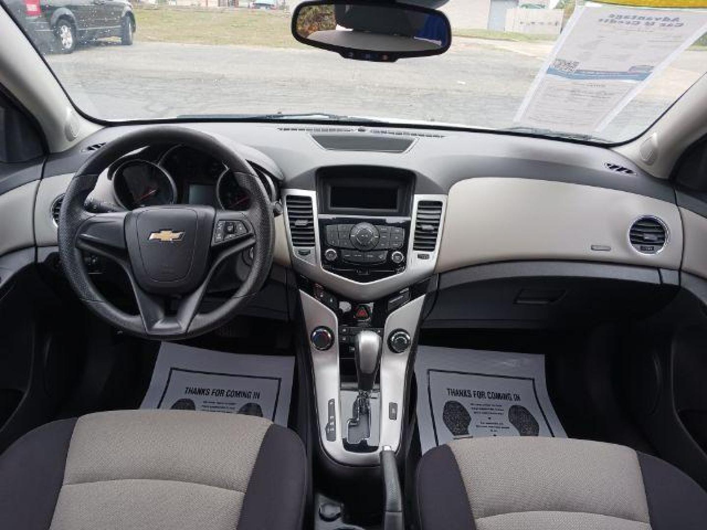 2013 Summit White Chevrolet Cruze LS Auto (1G1PA5SGXD7) with an 1.8L L4 DOHC 16V engine, 6-Speed Automatic transmission, located at 880 E. National Road, Vandalia, OH, 45377, (937) 908-9800, 39.892189, -84.181015 - Photo#7