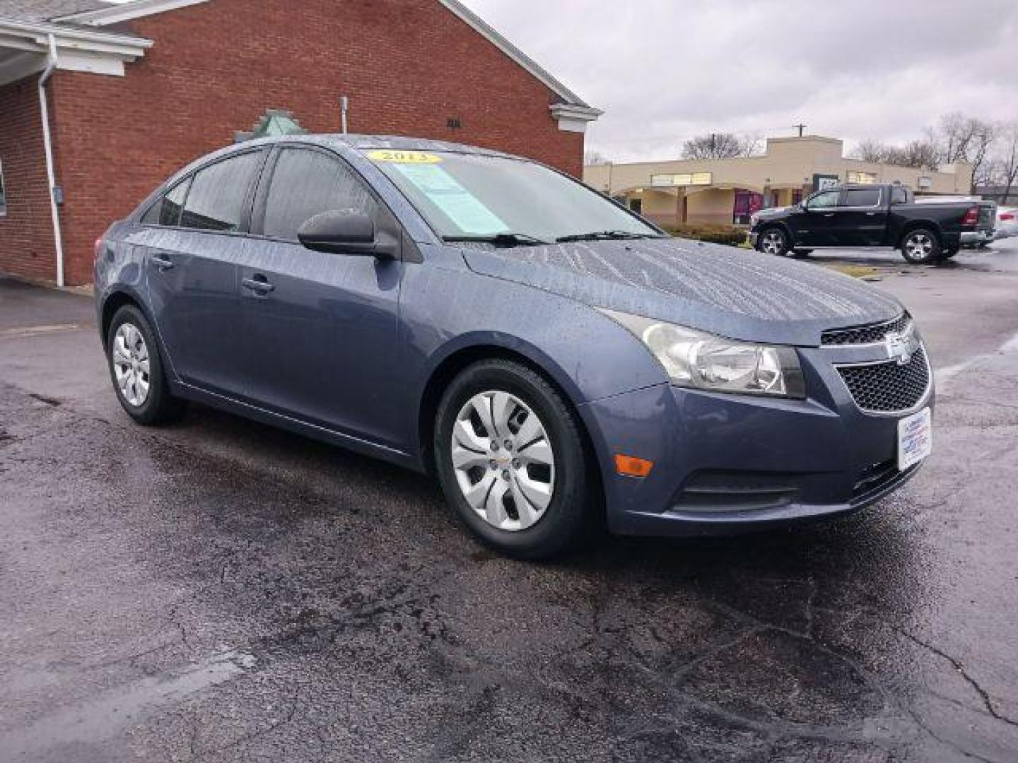 2013 Atlantis Blue Metallic Chevrolet Cruze LS Auto (1G1PA5SG9D7) with an 1.8L L4 DOHC 16V engine, 6-Speed Automatic transmission, located at 880 E. National Road, Vandalia, OH, 45377, (937) 908-9800, 39.892189, -84.181015 - Photo#0