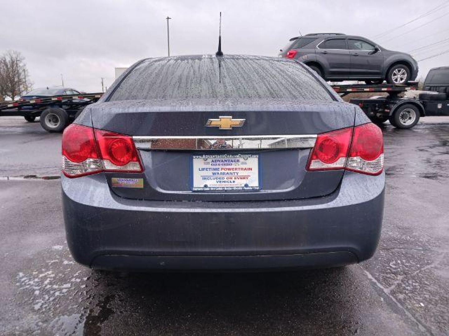 2013 Atlantis Blue Metallic Chevrolet Cruze LS Auto (1G1PA5SG9D7) with an 1.8L L4 DOHC 16V engine, 6-Speed Automatic transmission, located at 880 E. National Road, Vandalia, OH, 45377, (937) 908-9800, 39.892189, -84.181015 - Photo#5