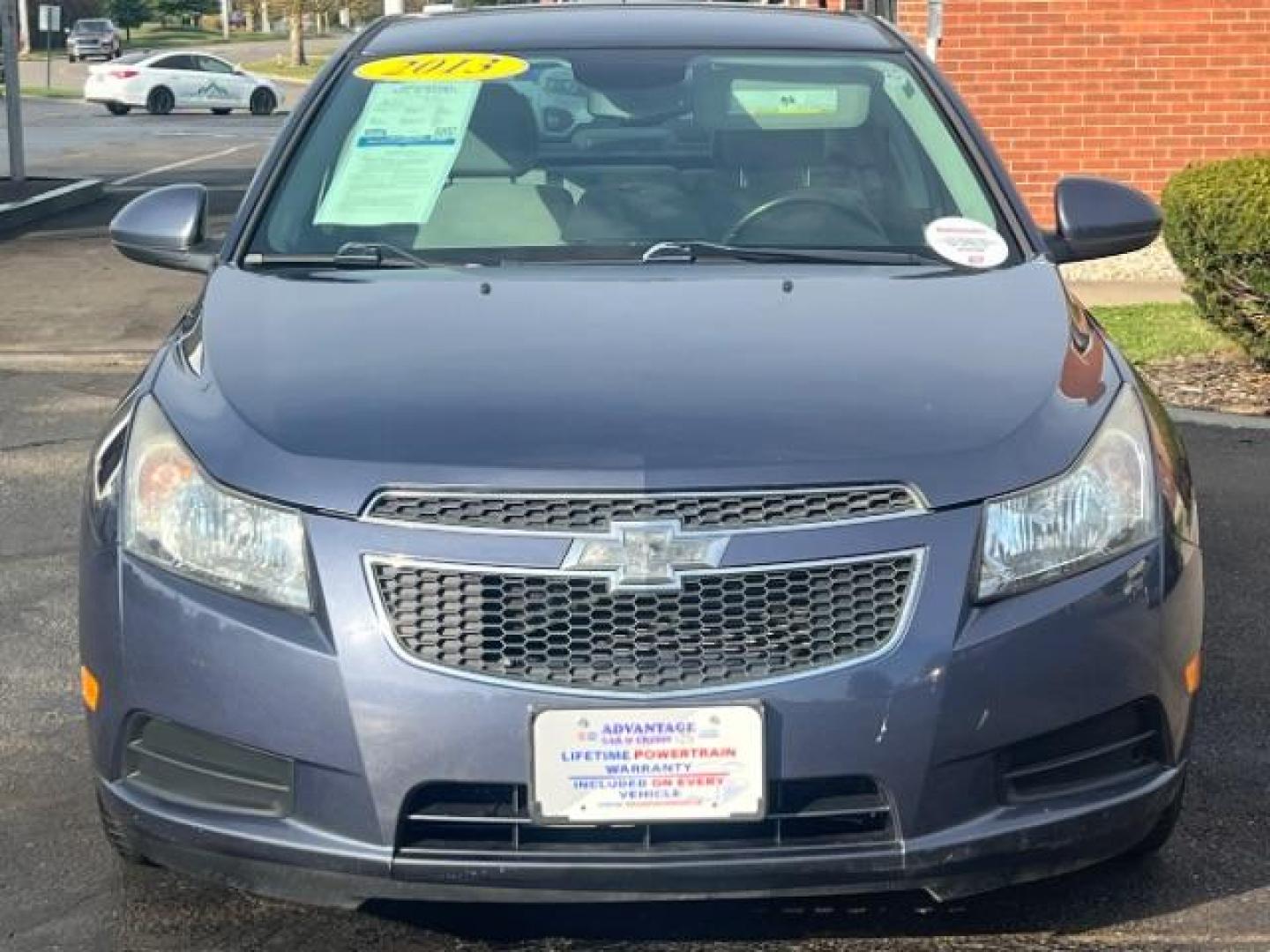 2013 Blue Topaz Metallic Chevrolet Cruze 1LT Auto (1G1PC5SB1D7) with an 1.4L L4 DOHC 16V TURBO engine, 6-Speed Automatic transmission, located at 1230 East Main St, Xenia, OH, 45385, (937) 908-9800, 39.687321, -83.910294 - Photo#1