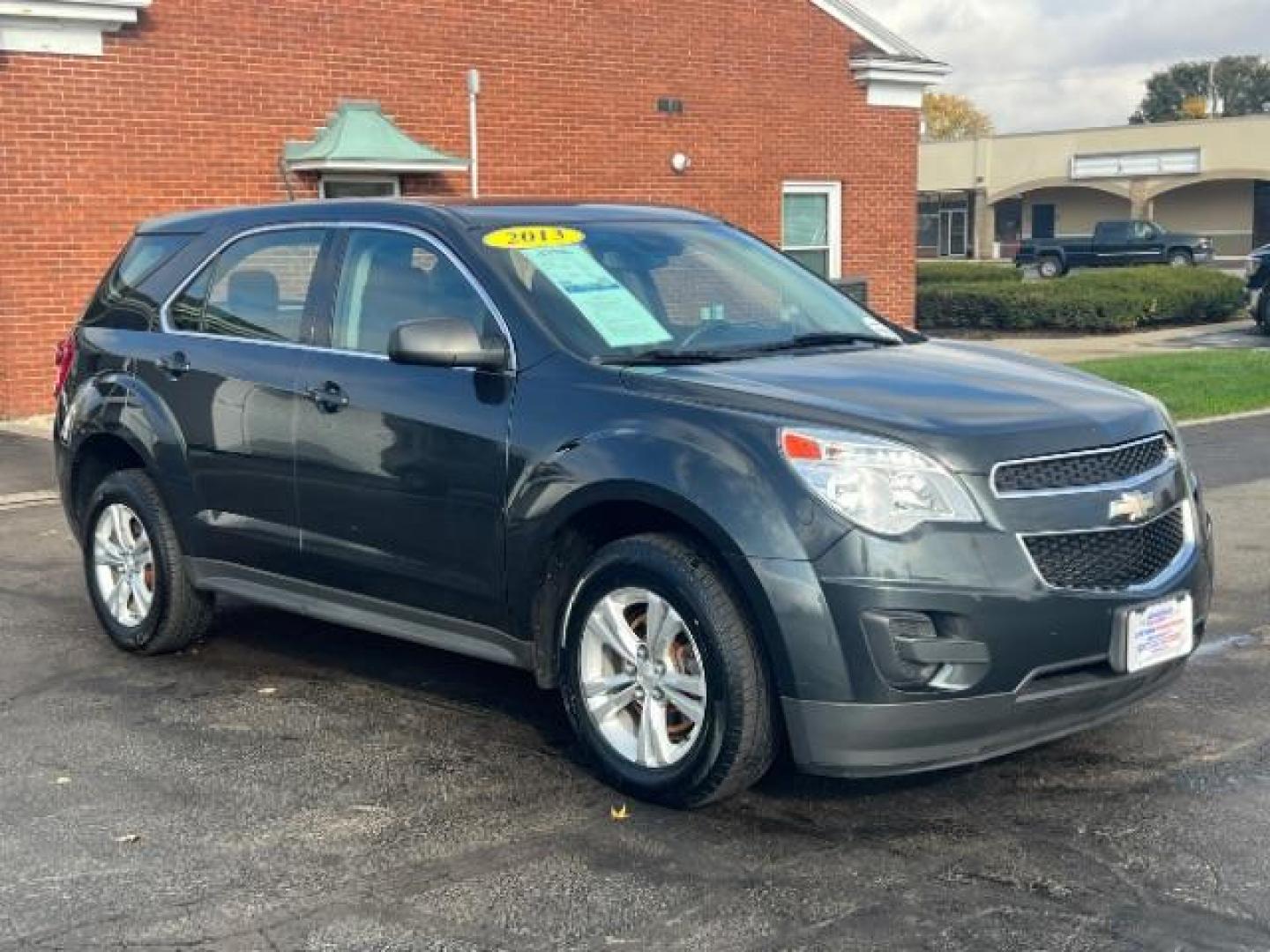 2013 Ashen Gray Metallic Chevrolet Equinox LS 2WD (2GNALBEK5D6) with an 2.4L L4 DOHC 16V engine, 6-Speed Automatic transmission, located at 1951 S Dayton Lakeview Rd., New Carlisle, OH, 45344, (937) 908-9800, 39.890999, -84.050255 - Photo#0