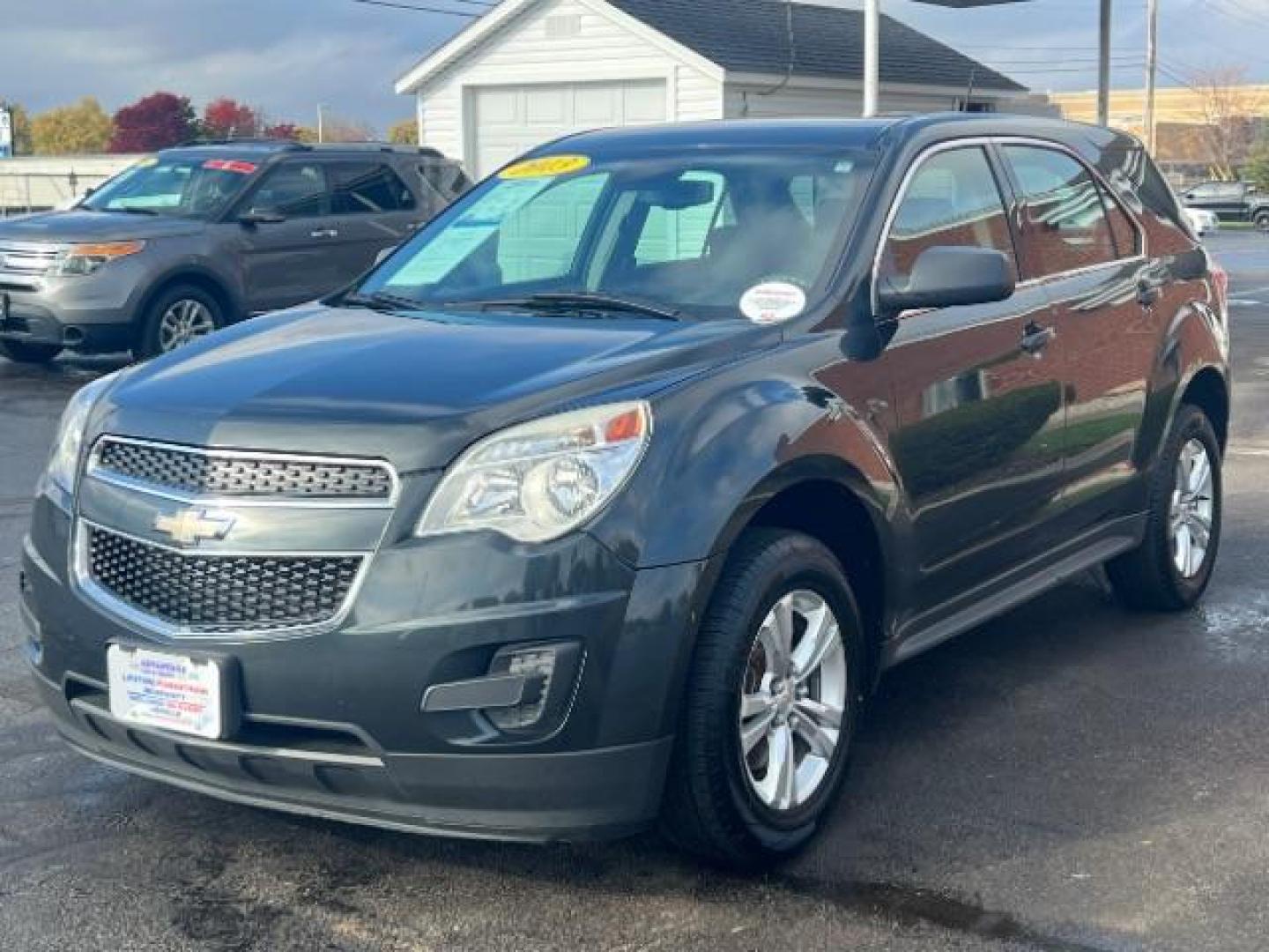 2013 Ashen Gray Metallic Chevrolet Equinox LS 2WD (2GNALBEK5D6) with an 2.4L L4 DOHC 16V engine, 6-Speed Automatic transmission, located at 1951 S Dayton Lakeview Rd., New Carlisle, OH, 45344, (937) 908-9800, 39.890999, -84.050255 - Photo#2