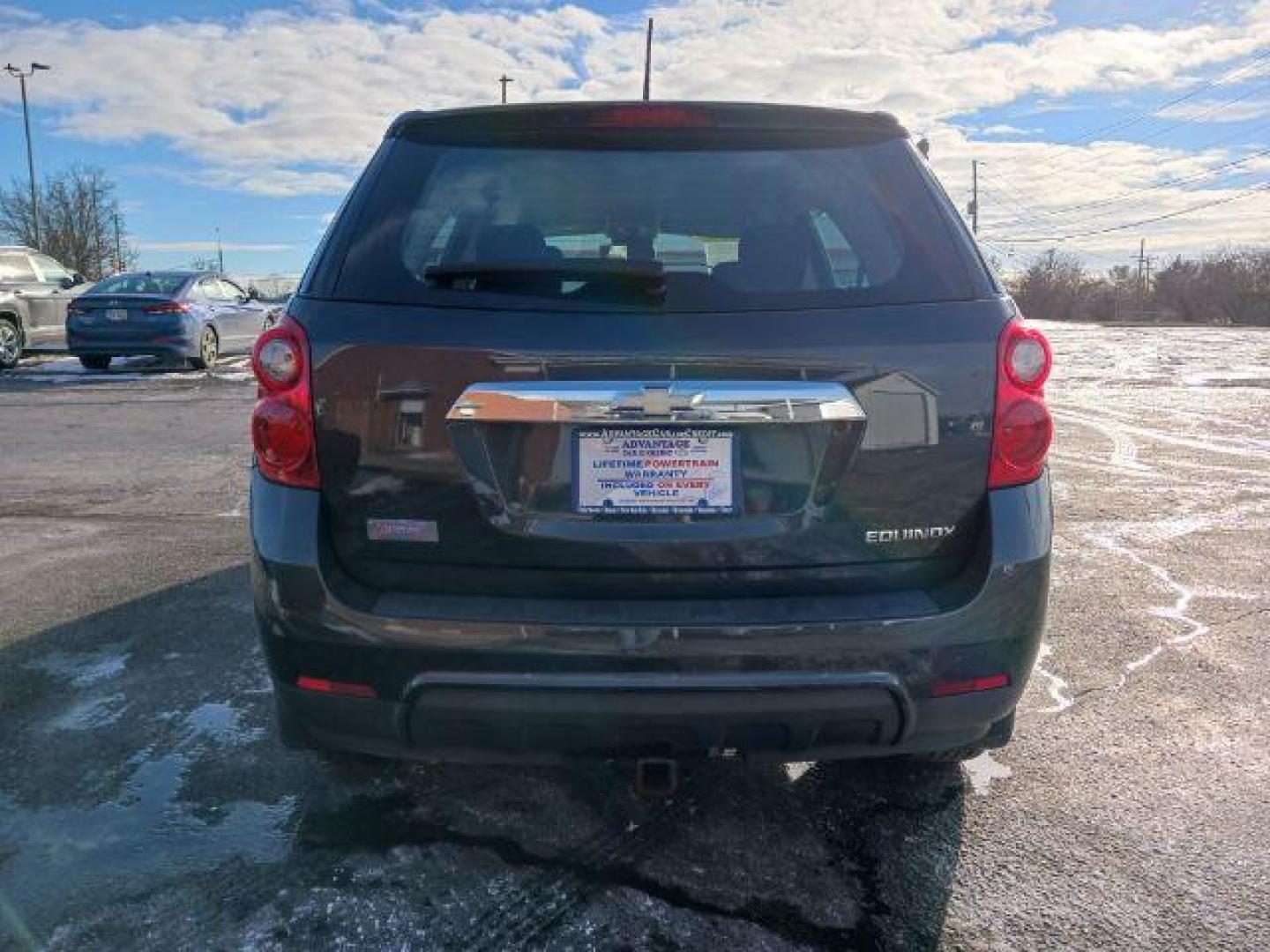 2013 Ashen Gray Metallic Chevrolet Equinox LS 2WD (2GNALBEK1D1) with an 2.4L L4 DOHC 16V engine, 6-Speed Automatic transmission, located at 880 E. National Road, Vandalia, OH, 45377, (937) 908-9800, 39.892189, -84.181015 - Photo#5