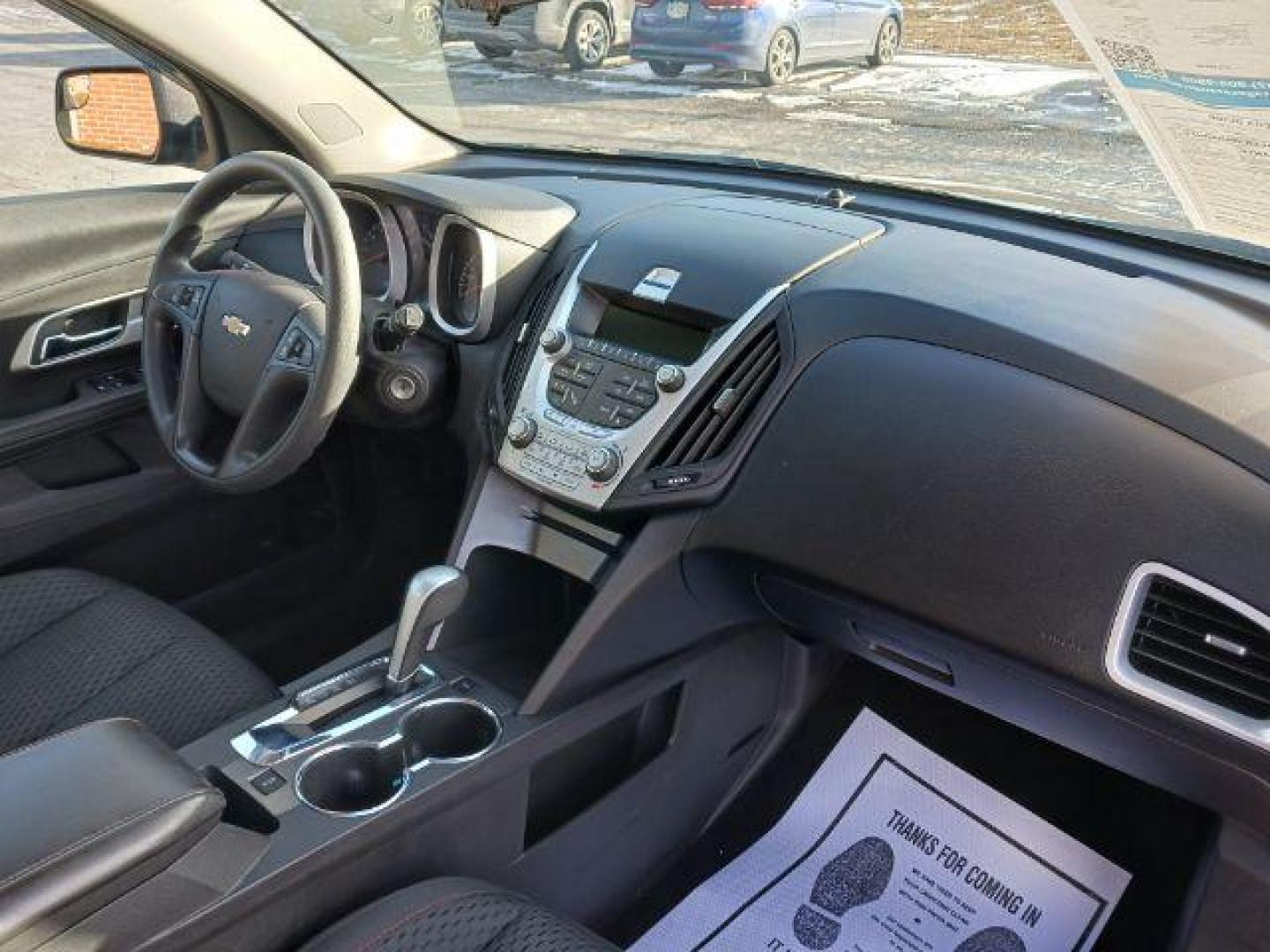 2013 Ashen Gray Metallic Chevrolet Equinox LS 2WD (2GNALBEK1D1) with an 2.4L L4 DOHC 16V engine, 6-Speed Automatic transmission, located at 880 E. National Road, Vandalia, OH, 45377, (937) 908-9800, 39.892189, -84.181015 - Photo#8