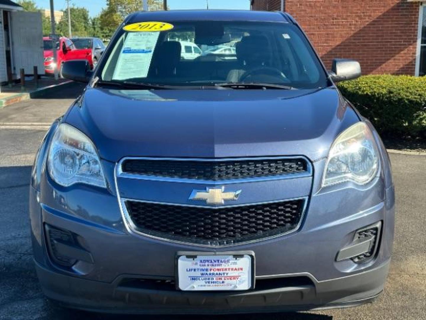 2013 Atlantis Blue Metallic Chevrolet Equinox LS 2WD (2GNALBEK3D6) with an 2.4L L4 DOHC 16V engine, 6-Speed Automatic transmission, located at 1099 N County Rd 25A, OH, 45373, (937) 908-9800, 40.057079, -84.212883 - Photo#1