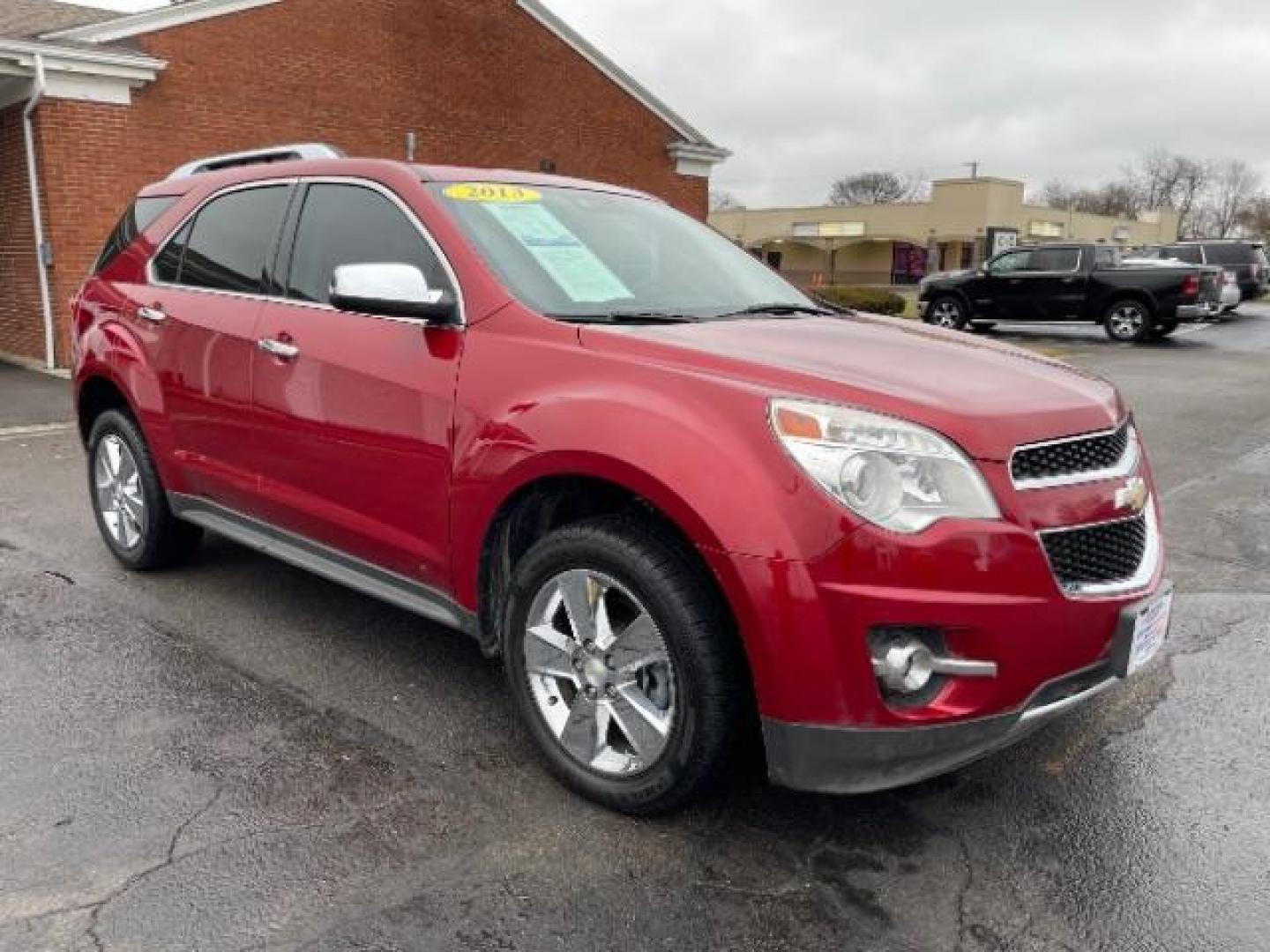 2013 Crystal Red Tintcoat Chevrolet Equinox LTZ AWD (2GNFLGE37D6) with an 3.6L V6 DOHC 24V engine, 6-Speed Automatic transmission, located at 401 Woodman Dr, Riverside, OH, 45431, (937) 908-9800, 39.763779, -84.122063 - Photo#0