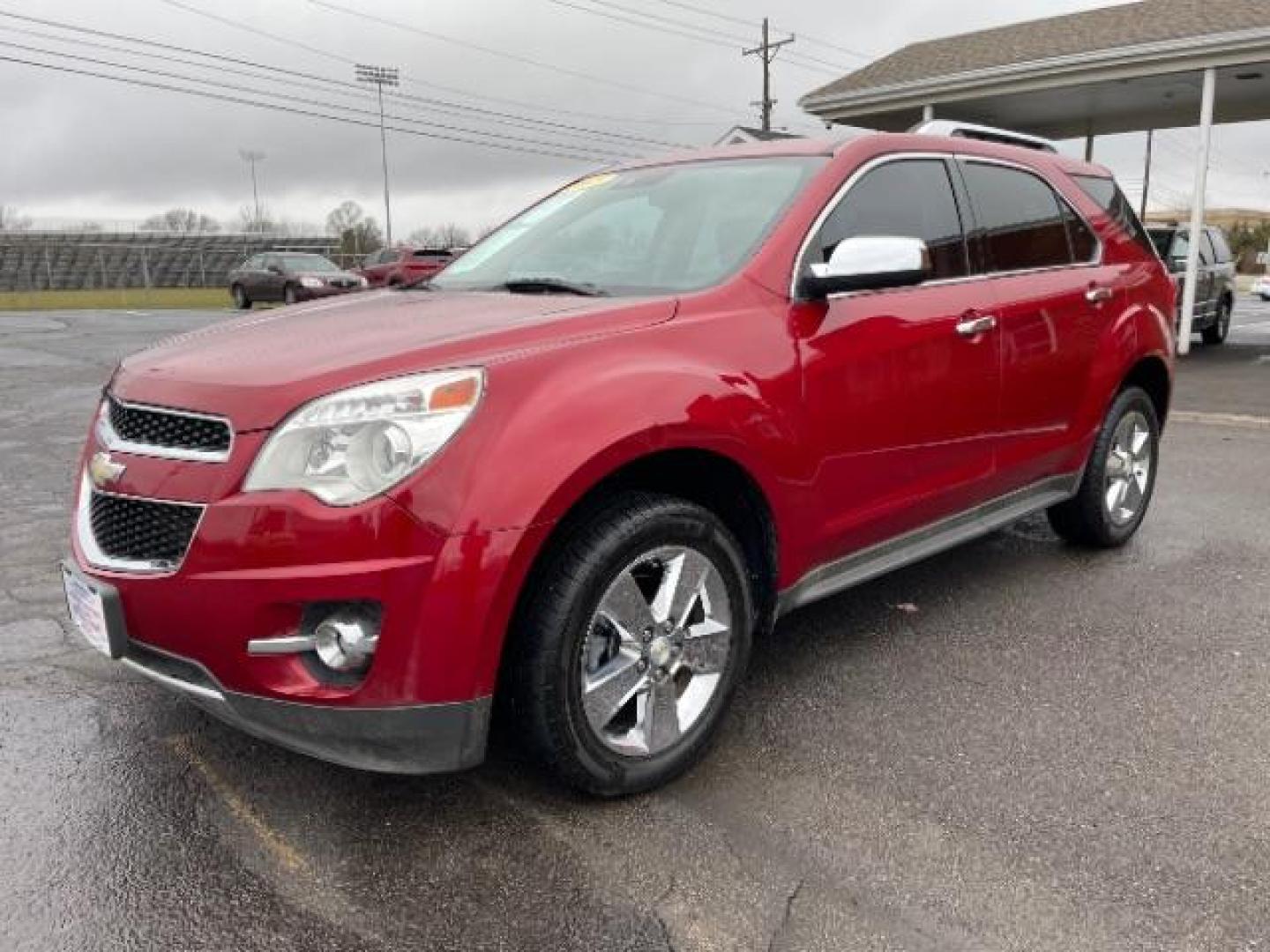 2013 Crystal Red Tintcoat Chevrolet Equinox LTZ AWD (2GNFLGE37D6) with an 3.6L V6 DOHC 24V engine, 6-Speed Automatic transmission, located at 401 Woodman Dr, Riverside, OH, 45431, (937) 908-9800, 39.763779, -84.122063 - Photo#1