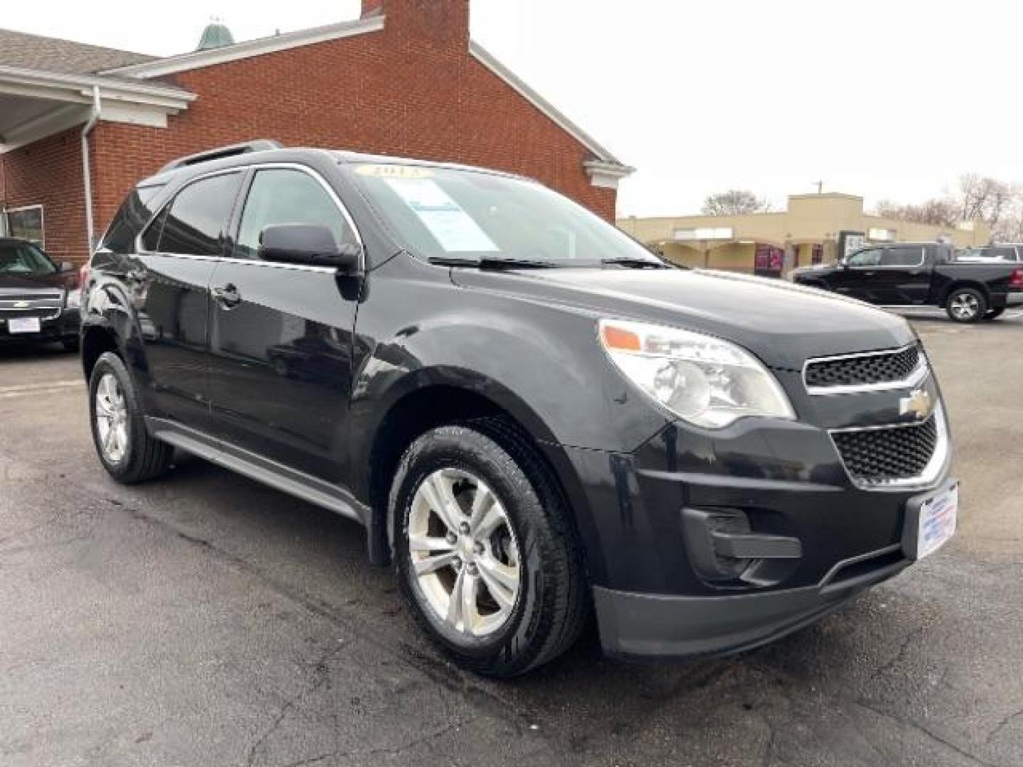 2013 Black Chevrolet Equinox 1LT 2WD (2GNALDEK9D6) with an 2.4L L4 DOHC 16V engine, 6-Speed Automatic transmission, located at 401 Woodman Dr, Riverside, OH, 45431, (937) 908-9800, 39.763779, -84.122063 - Photo#0