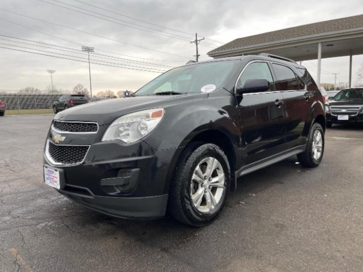 2013 Black Chevrolet Equinox 1LT 2WD (2GNALDEK9D6) with an 2.4L L4 DOHC 16V engine, 6-Speed Automatic transmission, located at 401 Woodman Dr, Riverside, OH, 45431, (937) 908-9800, 39.763779, -84.122063 - Photo#1