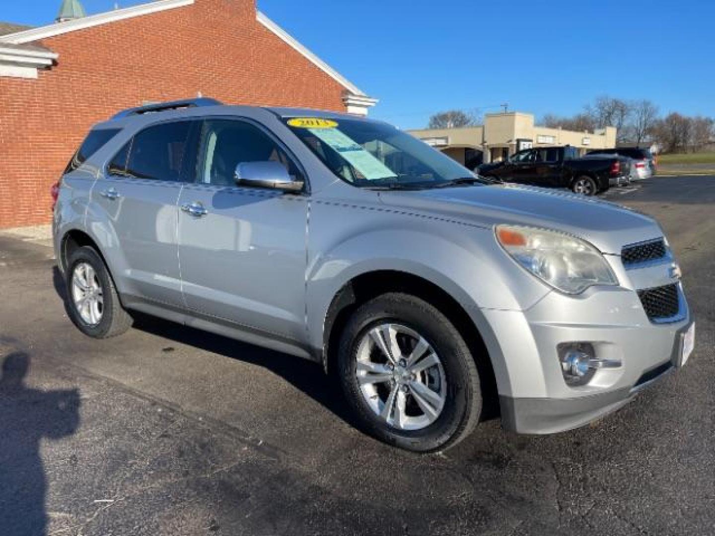 2013 Silver Ice Metallic Chevrolet Equinox LTZ 2WD (2GNALFEK0D6) with an 2.4L L4 DOHC 16V engine, 6-Speed Automatic transmission, located at 4508 South Dixie Dr, Moraine, OH, 45439, (937) 908-9800, 39.690136, -84.216438 - Photo#0