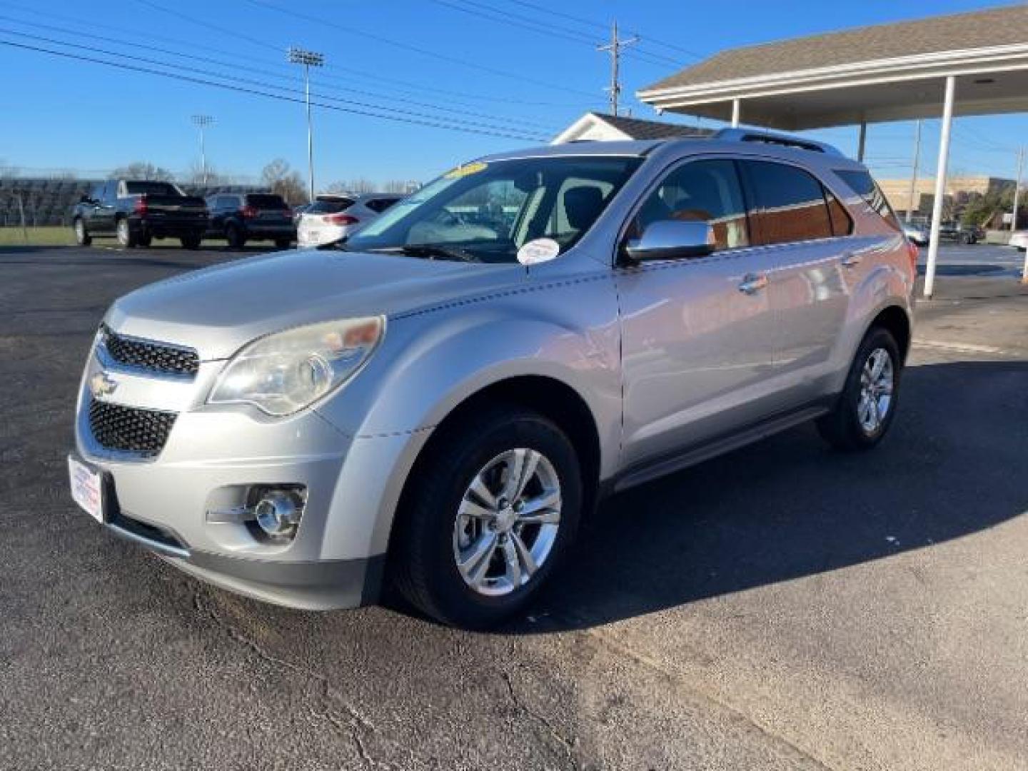 2013 Silver Ice Metallic Chevrolet Equinox LTZ 2WD (2GNALFEK0D6) with an 2.4L L4 DOHC 16V engine, 6-Speed Automatic transmission, located at 4508 South Dixie Dr, Moraine, OH, 45439, (937) 908-9800, 39.690136, -84.216438 - Photo#1