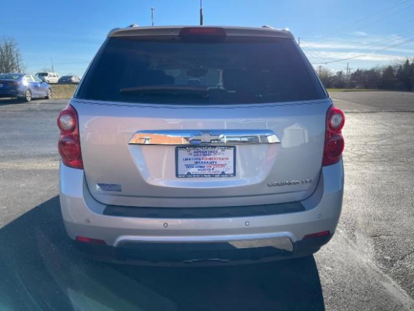 2013 Silver Ice Metallic Chevrolet Equinox LTZ 2WD (2GNALFEK0D6) with an 2.4L L4 DOHC 16V engine, 6-Speed Automatic transmission, located at 4508 South Dixie Dr, Moraine, OH, 45439, (937) 908-9800, 39.690136, -84.216438 - Photo#3