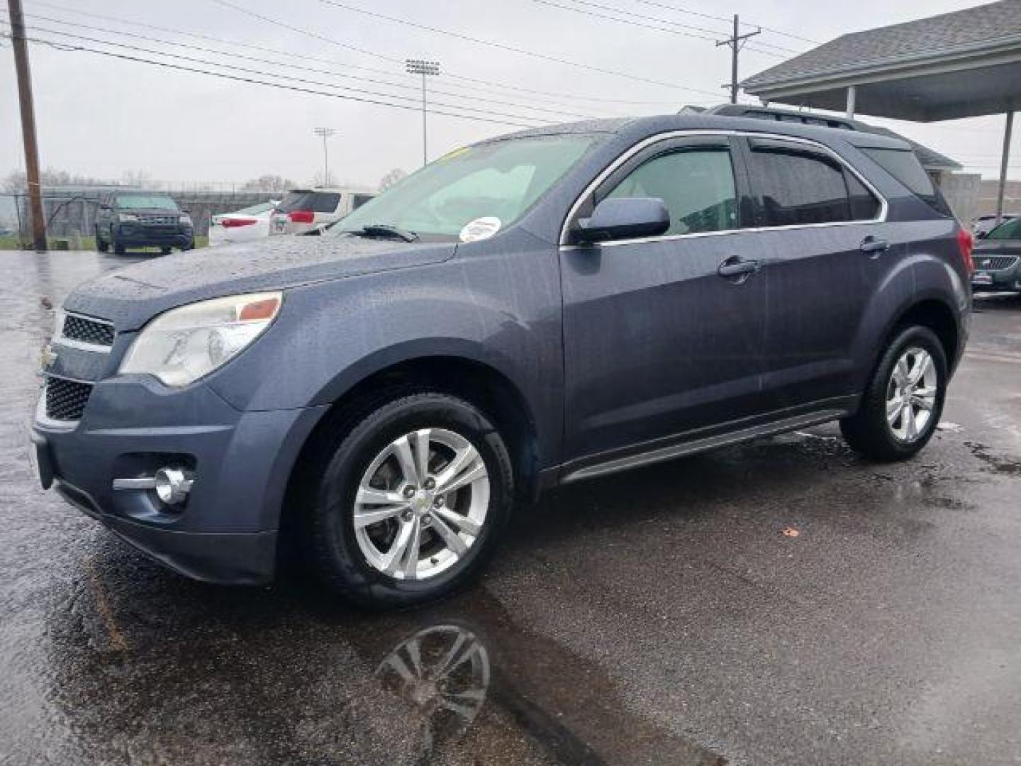 2013 Atlantis Blue Metallic Chevrolet Equinox 2LT AWD (2GNFLNEK3D6) with an 2.4L L4 DOHC 16V engine, 6-Speed Automatic transmission, located at 4508 South Dixie Dr, Moraine, OH, 45439, (937) 908-9800, 39.690136, -84.216438 - Photo#2