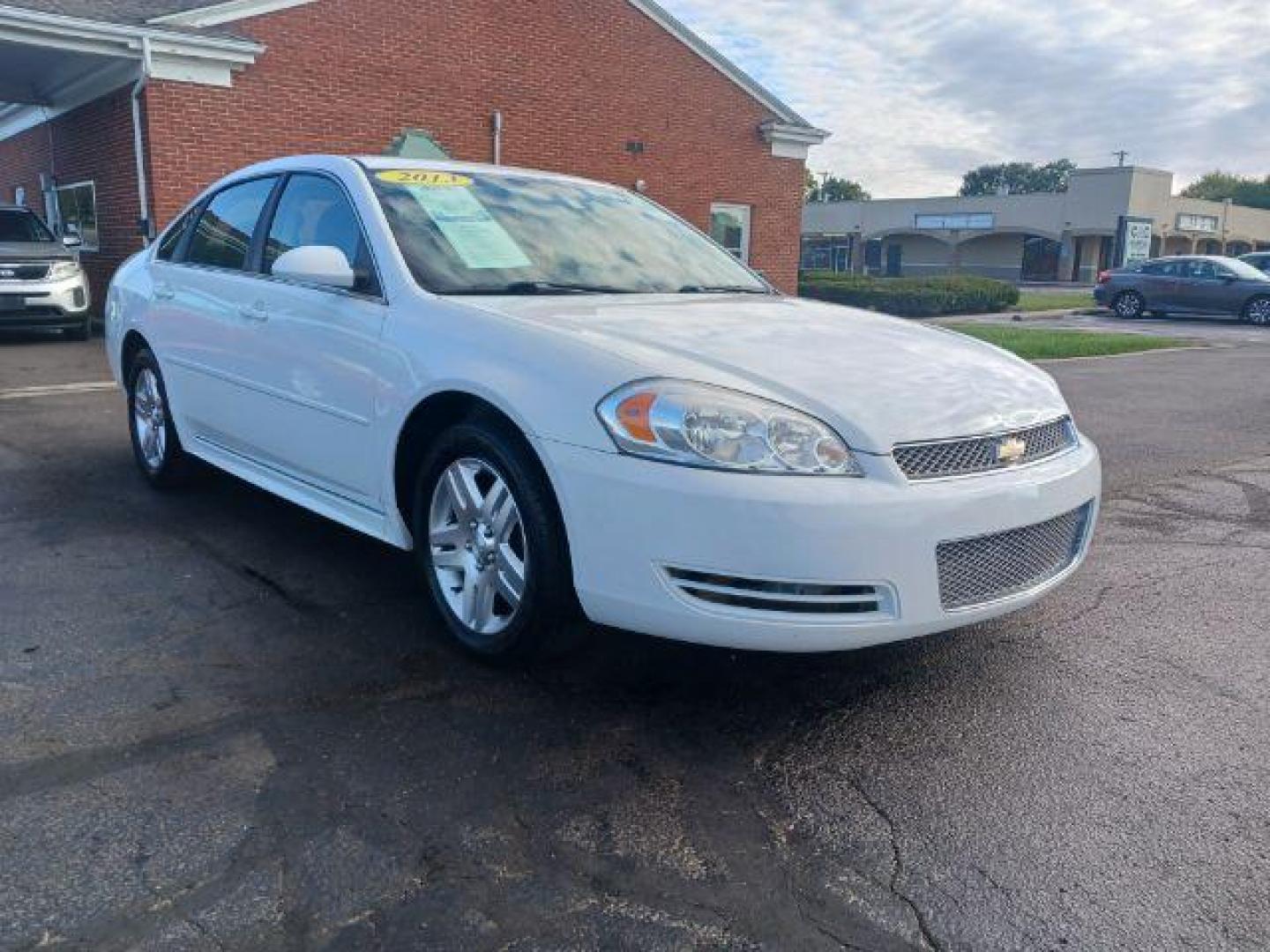 2013 White Chevrolet Impala LT (Fleet) (2G1WG5E34D1) with an 3.6L V6 DOHC 16V FFV engine, 6-Speed Automatic transmission, located at 1099 N County Rd 25A, OH, 45373, (937) 908-9800, 40.057079, -84.212883 - Photo#0