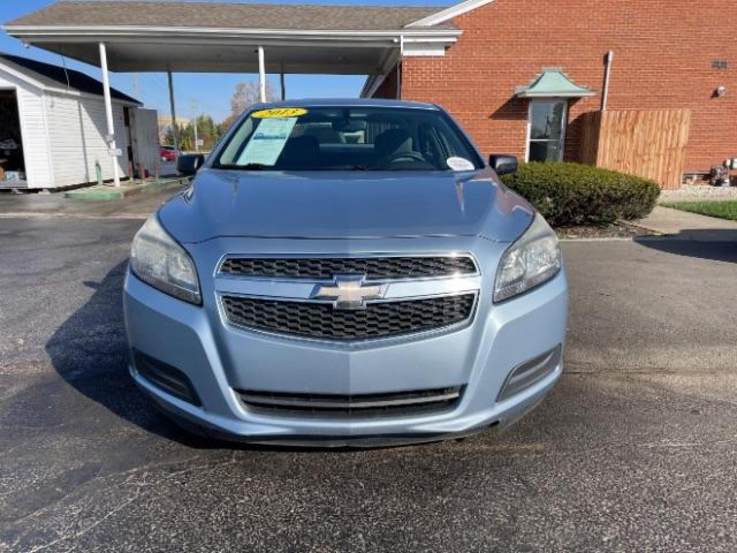 2013 Atlantis Blue Metallic Chevrolet Malibu LS (1G11B5SA6DU) with an 2.5L L4 DOHC 16V engine, 6-Speed Automatic transmission, located at 1099 N County Rd 25A, OH, 45373, (937) 908-9800, 40.057079, -84.212883 - Photo#1