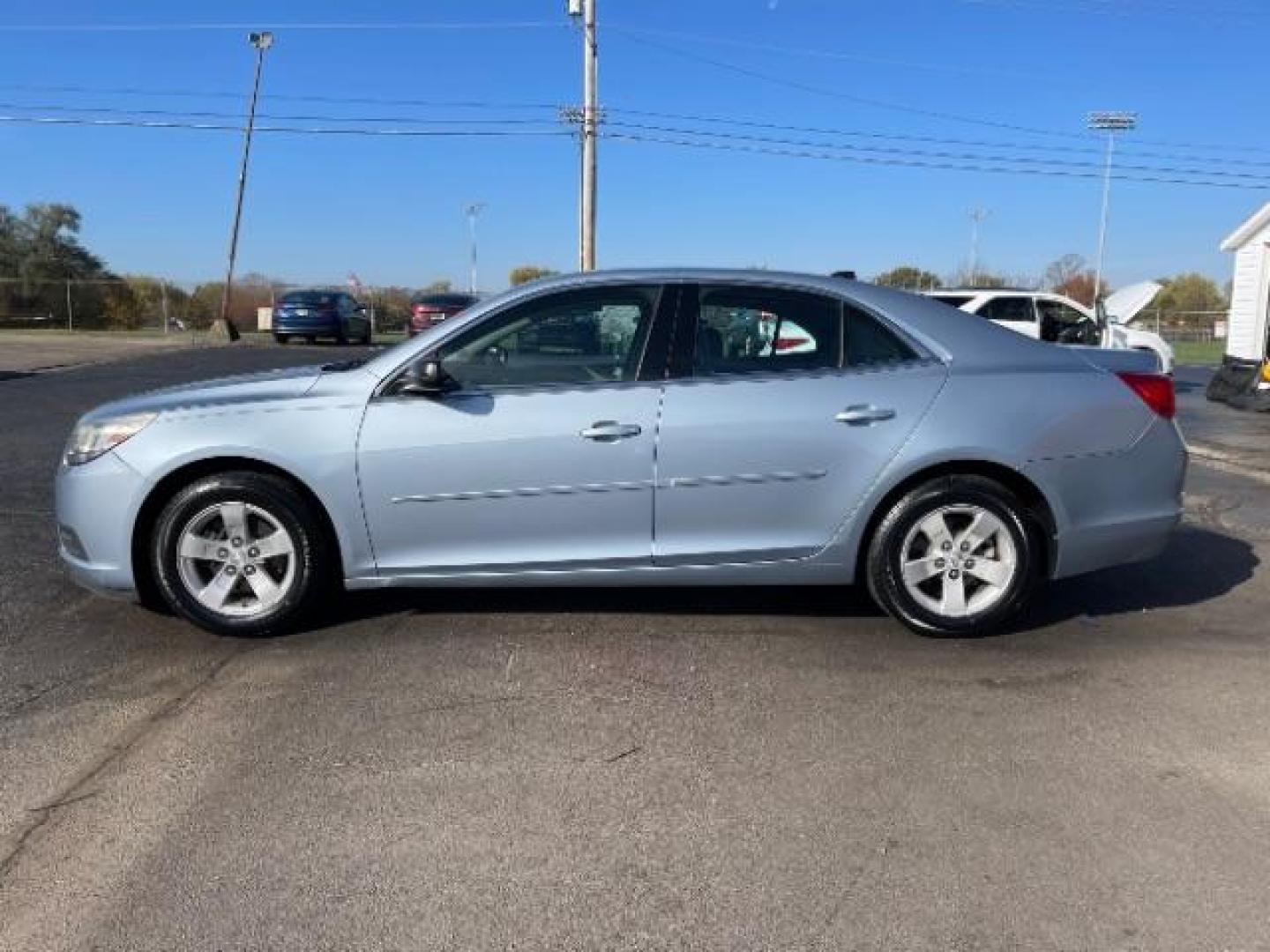 2013 Atlantis Blue Metallic Chevrolet Malibu LS (1G11B5SA6DU) with an 2.5L L4 DOHC 16V engine, 6-Speed Automatic transmission, located at 1099 N County Rd 25A, OH, 45373, (937) 908-9800, 40.057079, -84.212883 - Photo#3