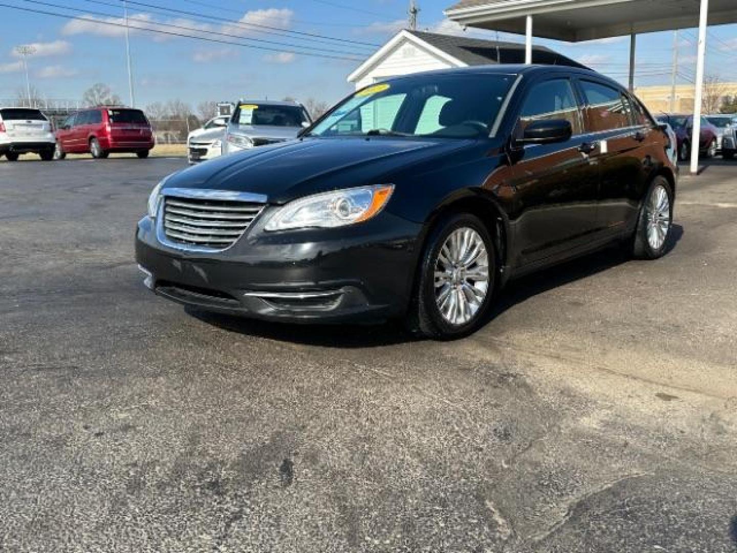 2013 Black Chrysler 200 LX (1C3CCBABXDN) with an 2.4L L4 DOHC 16V engine, 6-Speed Automatic transmission, located at 1951 S Dayton Lakeview Rd., New Carlisle, OH, 45344, (937) 908-9800, 39.890999, -84.050255 - Photo#2