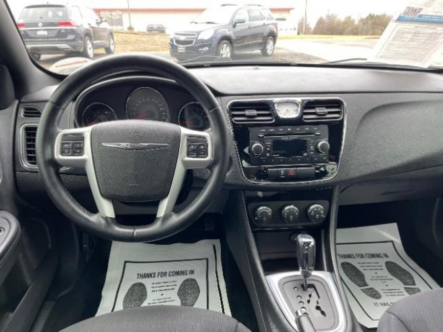 2013 Billet Silver Metallic Chrysler 200 Touring (1C3CCBBG8DN) with an 3.6L V6 DOHC 24V FFV engine, 6-Speed Automatic transmission, located at 880 E. National Road, Vandalia, OH, 45377, (937) 908-9800, 39.892189, -84.181015 - Photo#7