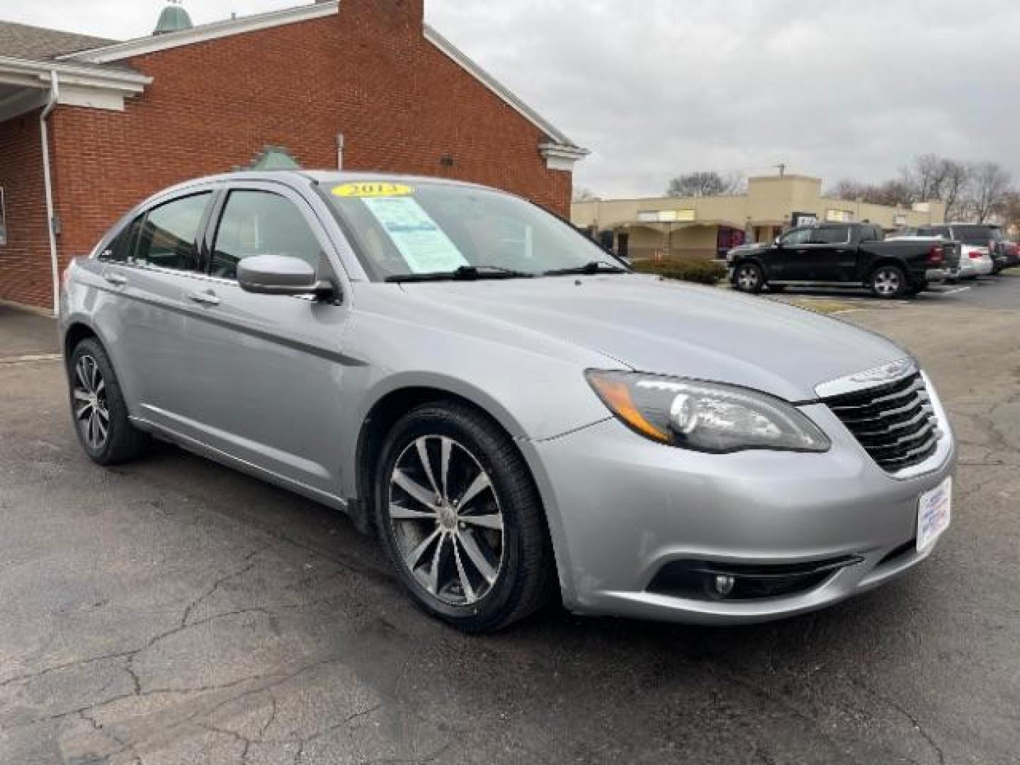 2013 Billet Silver Metallic Chrysler 200 Limited (1C3CCBCG5DN) with an 3.6L V6 DOHC 24V FFV engine, 6-Speed Automatic transmission, located at 401 Woodman Dr, Riverside, OH, 45431, (937) 908-9800, 39.763779, -84.122063 - Photo#0