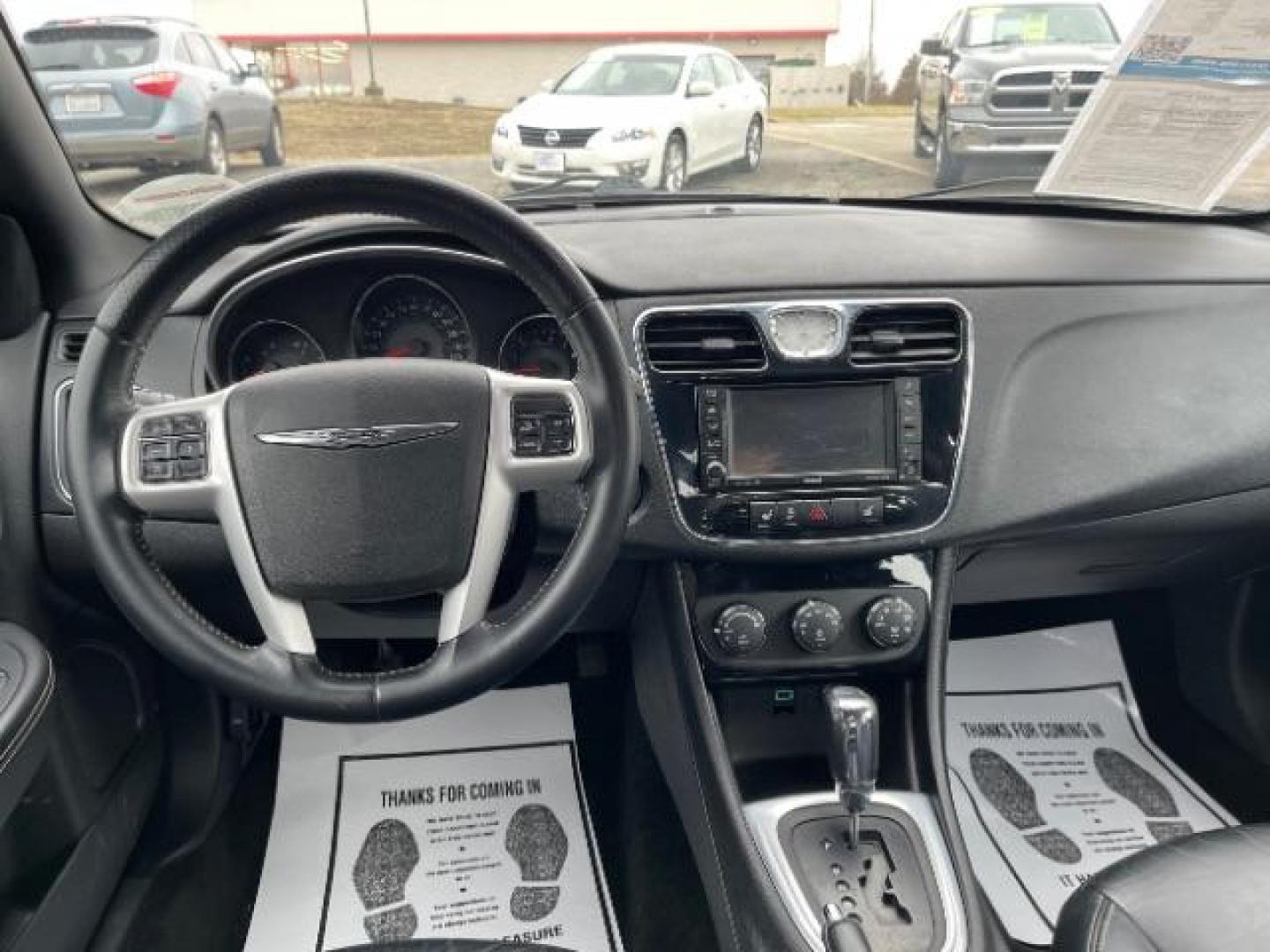 2013 Billet Silver Metallic Chrysler 200 Limited (1C3CCBCG5DN) with an 3.6L V6 DOHC 24V FFV engine, 6-Speed Automatic transmission, located at 401 Woodman Dr, Riverside, OH, 45431, (937) 908-9800, 39.763779, -84.122063 - Photo#7