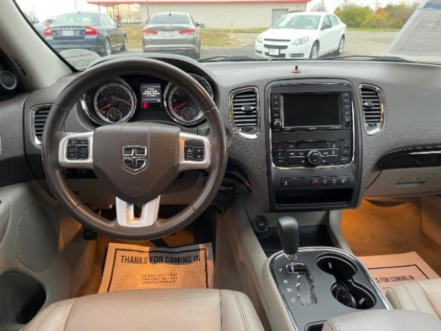 2013 Brilliant Black Crystal Pearl Dodge Durango Crew AWD (1C4RDJDG4DC) with an 3.6L V6 DOHC 24V engine, 5-Speed Automatic transmission, located at 1184 Kauffman Ave, Fairborn, OH, 45324, (937) 908-9800, 39.807365, -84.029114 - Photo#7