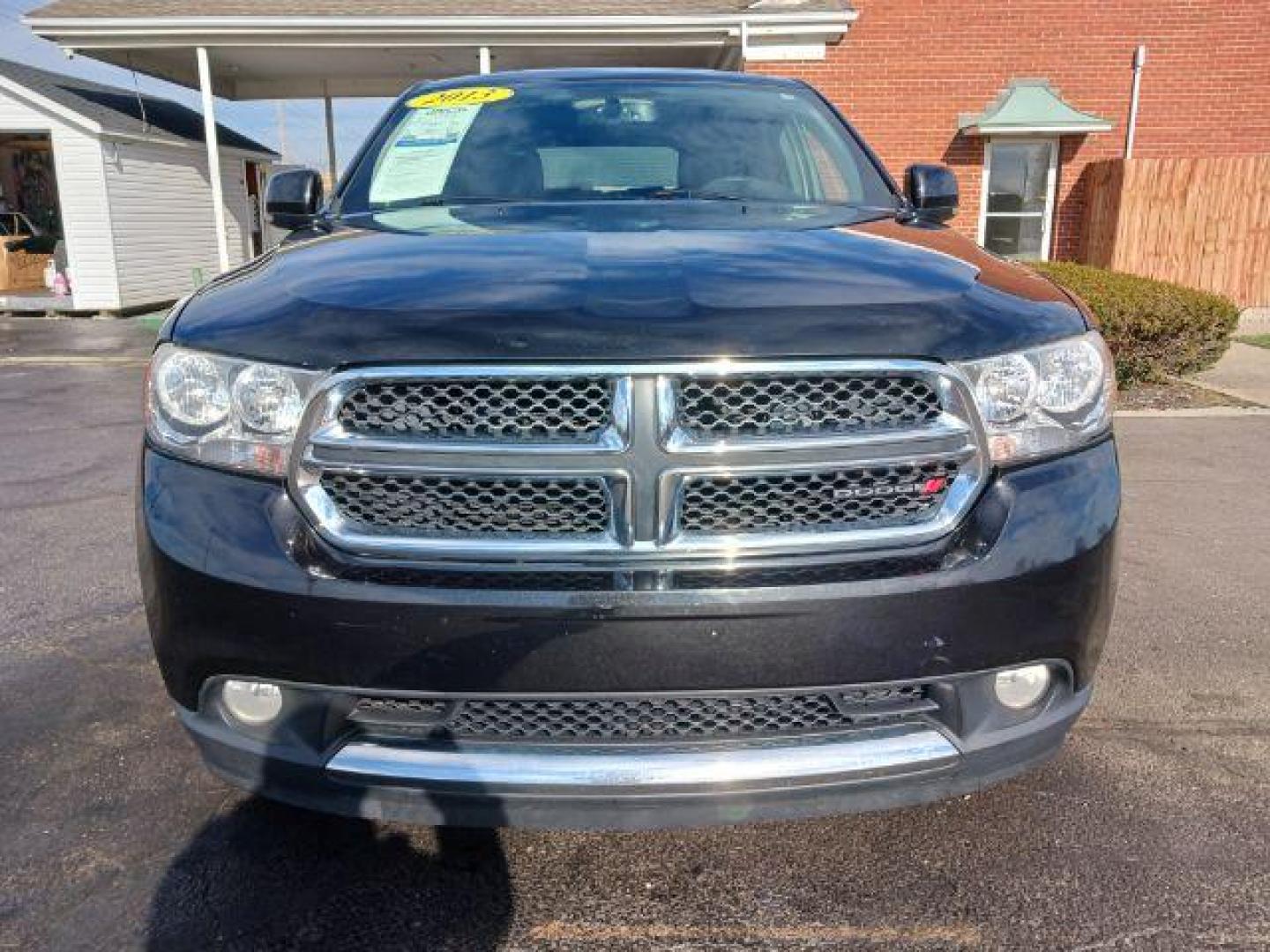 2013 Brilliant Black Crystal Pearl Dodge Durango Crew AWD (1C4RDJDG9DC) with an 3.6L V6 DOHC 24V engine, 5-Speed Automatic transmission, located at 1230 East Main St, Xenia, OH, 45385, (937) 908-9800, 39.687321, -83.910294 - Photo#1