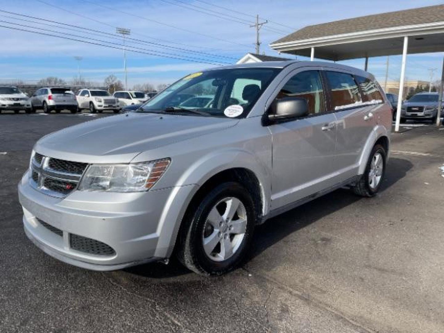 2013 Bright Silver Metallic Dodge Journey SE (3C4PDCAB1DT) with an 2.4L L4 DOHC 16V engine, 4-Speed Automatic transmission, located at 1951 S Dayton Lakeview Rd., New Carlisle, OH, 45344, (937) 908-9800, 39.890999, -84.050255 - Photo#1