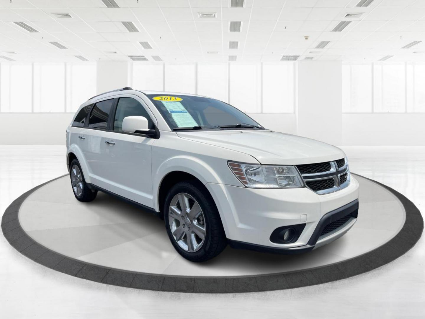 2013 White Dodge Journey Crew (3C4PDCDG1DT) with an 3.6L V6 DOHC 24V engine, 6-Speed Automatic transmission, located at 4508 South Dixie Dr, Moraine, OH, 45439, (937) 908-9800, 39.690136, -84.216438 - Photo#0