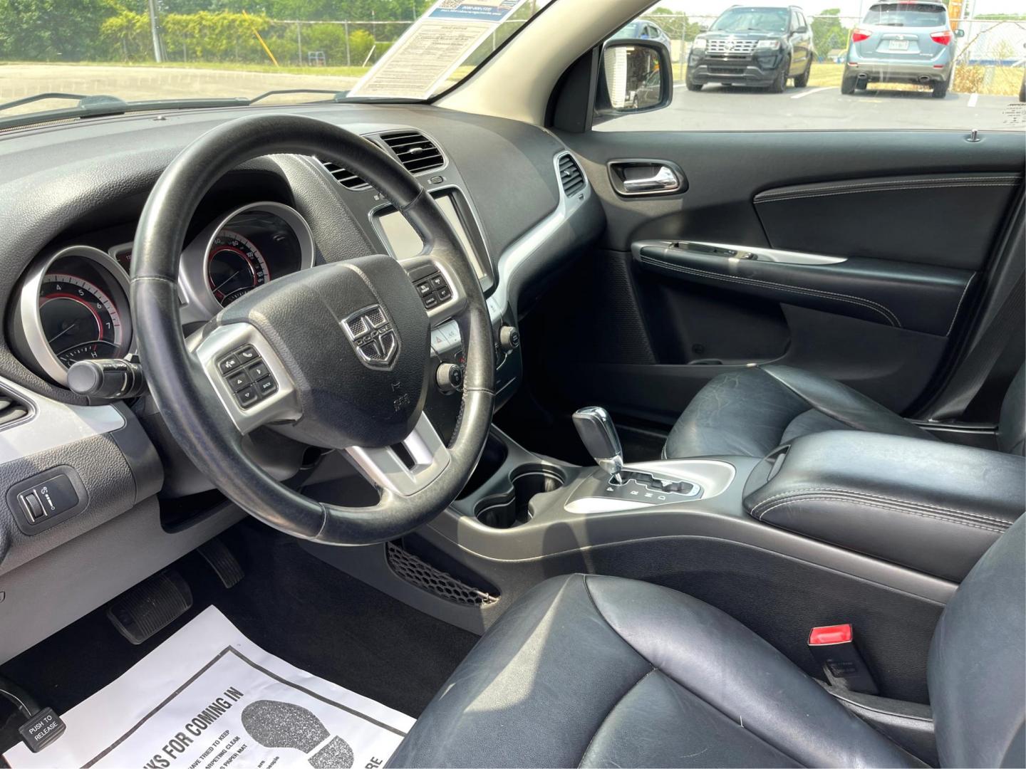 2013 White Dodge Journey Crew (3C4PDCDG1DT) with an 3.6L V6 DOHC 24V engine, 6-Speed Automatic transmission, located at 4508 South Dixie Dr, Moraine, OH, 45439, (937) 908-9800, 39.690136, -84.216438 - Photo#8