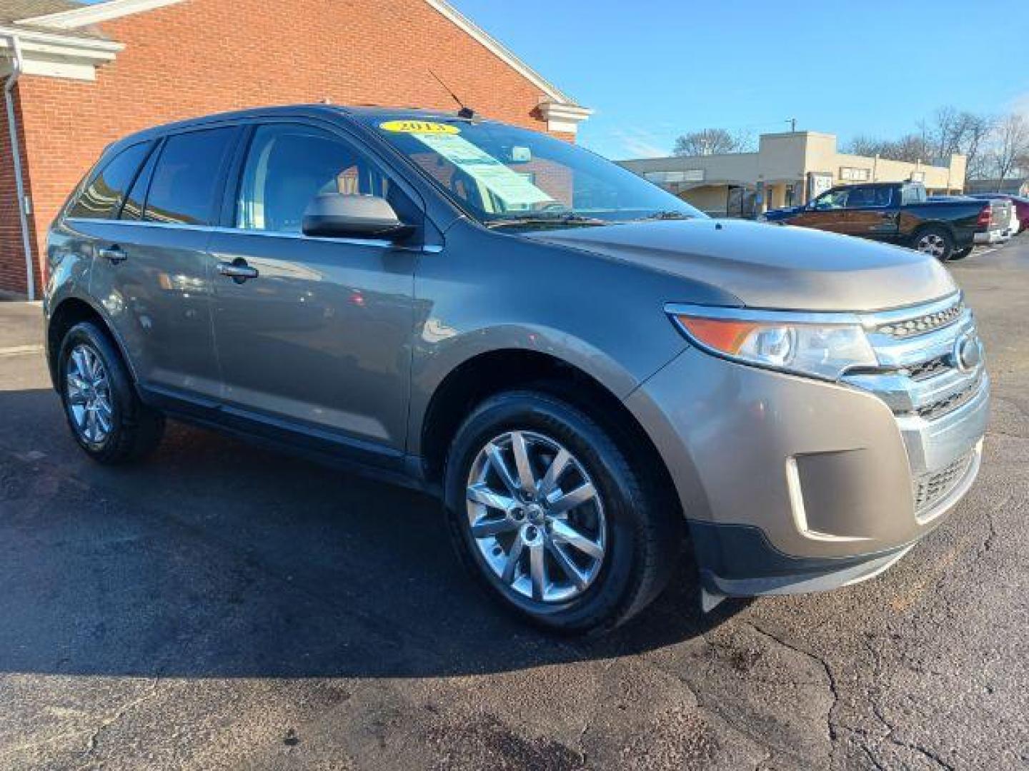 2013 Ginger Ale Metallic Ford Edge Limited FWD (2FMDK3KCXDB) with an 3.5L V6 DOHC 24V engine, 6-Speed Automatic transmission, located at 880 E. National Road, Vandalia, OH, 45377, (937) 908-9800, 39.892189, -84.181015 - Photo#0