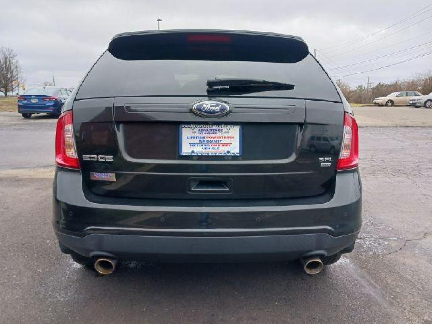 2013 Tuxedo Black Metallic Ford Edge SEL AWD (2FMDK4JC4DB) with an 3.5L V6 DOHC 24V engine, 6-Speed Automatic transmission, located at 880 E. National Road, Vandalia, OH, 45377, (937) 908-9800, 39.892189, -84.181015 - Photo#5