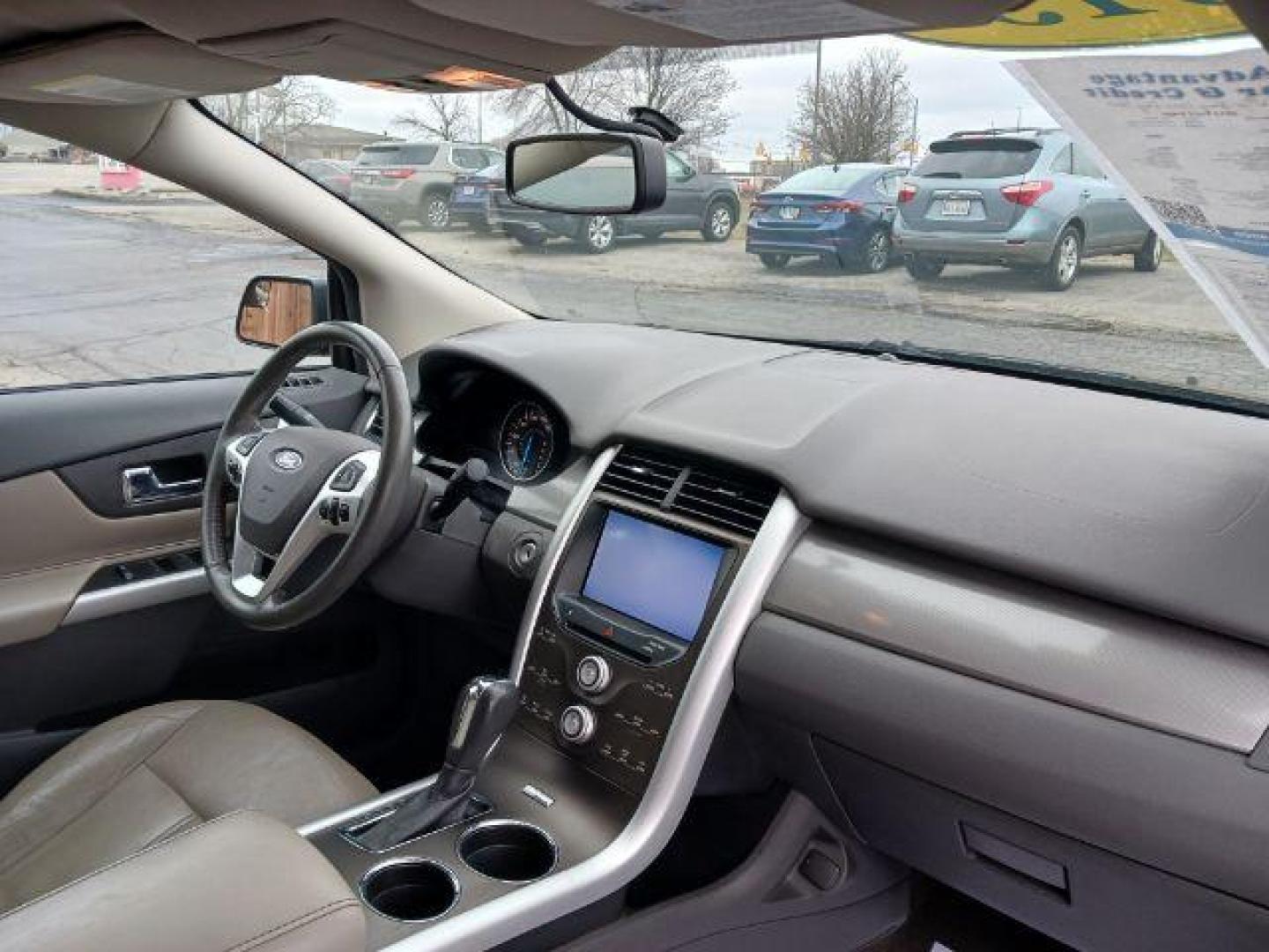 2013 Tuxedo Black Metallic Ford Edge SEL AWD (2FMDK4JC4DB) with an 3.5L V6 DOHC 24V engine, 6-Speed Automatic transmission, located at 880 E. National Road, Vandalia, OH, 45377, (937) 908-9800, 39.892189, -84.181015 - Photo#8