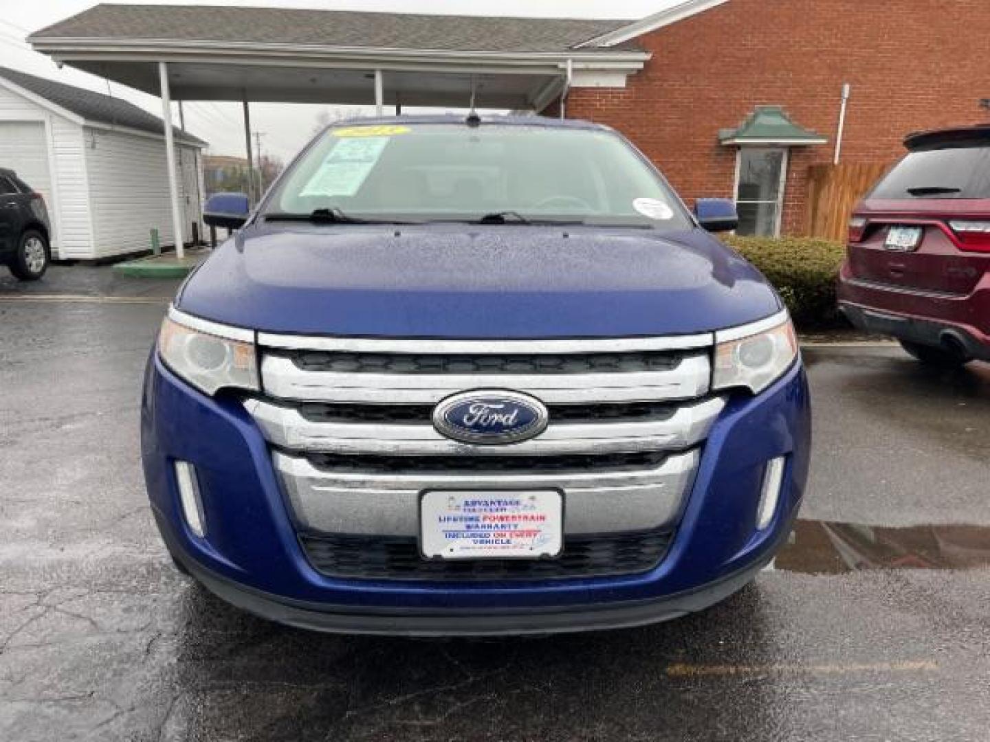 2013 Deep Impact Blue Metallic Ford Edge SEL AWD (2FMDK4JC7DB) with an 3.5L V6 DOHC 24V engine, 6-Speed Automatic transmission, located at 4508 South Dixie Dr, Moraine, OH, 45439, (937) 908-9800, 39.690136, -84.216438 - Photo#5