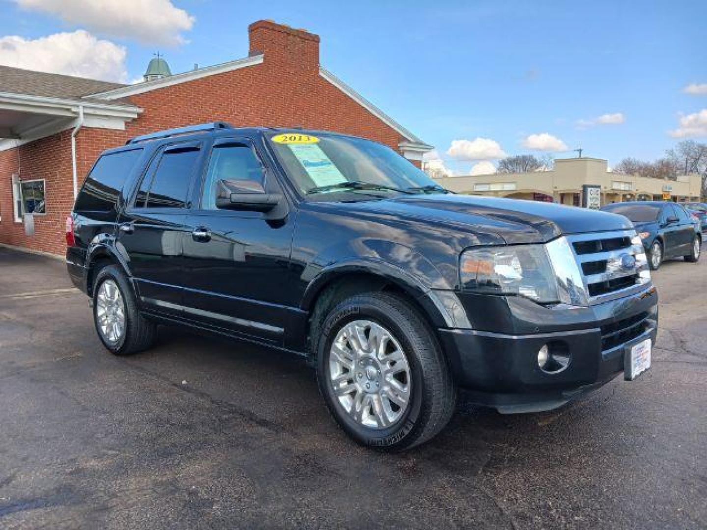 2013 Tuxedo Black Metallic Ford Expedition Limited 2WD (1FMJU1K58DE) with an 5.4L V8 SOHC 16V FFV engine, 6-Speed Automatic transmission, located at 880 E. National Road, Vandalia, OH, 45377, (937) 908-9800, 39.892189, -84.181015 - Photo#0