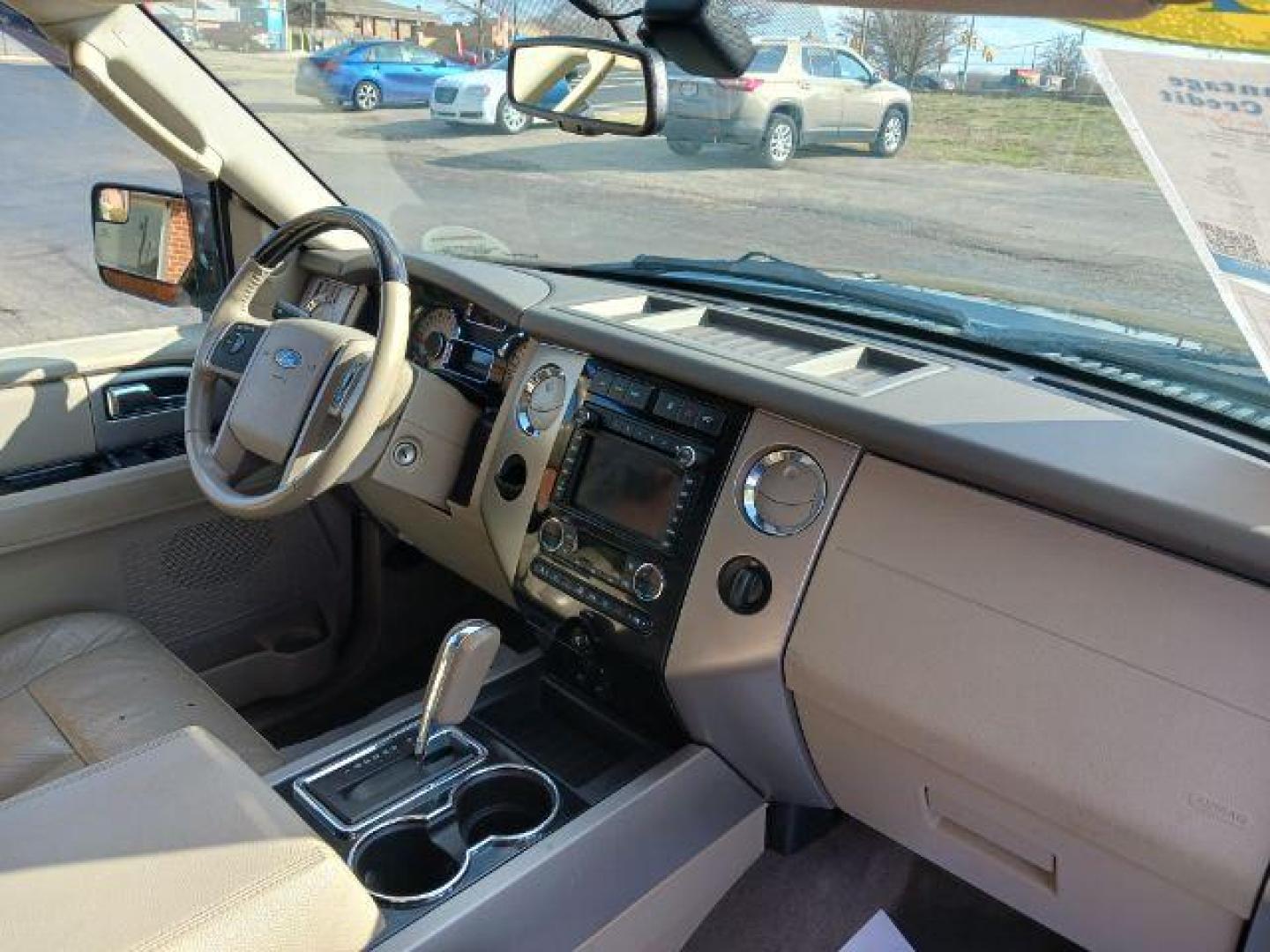 2013 Tuxedo Black Metallic Ford Expedition Limited 2WD (1FMJU1K58DE) with an 5.4L V8 SOHC 16V FFV engine, 6-Speed Automatic transmission, located at 880 E. National Road, Vandalia, OH, 45377, (937) 908-9800, 39.892189, -84.181015 - Photo#8