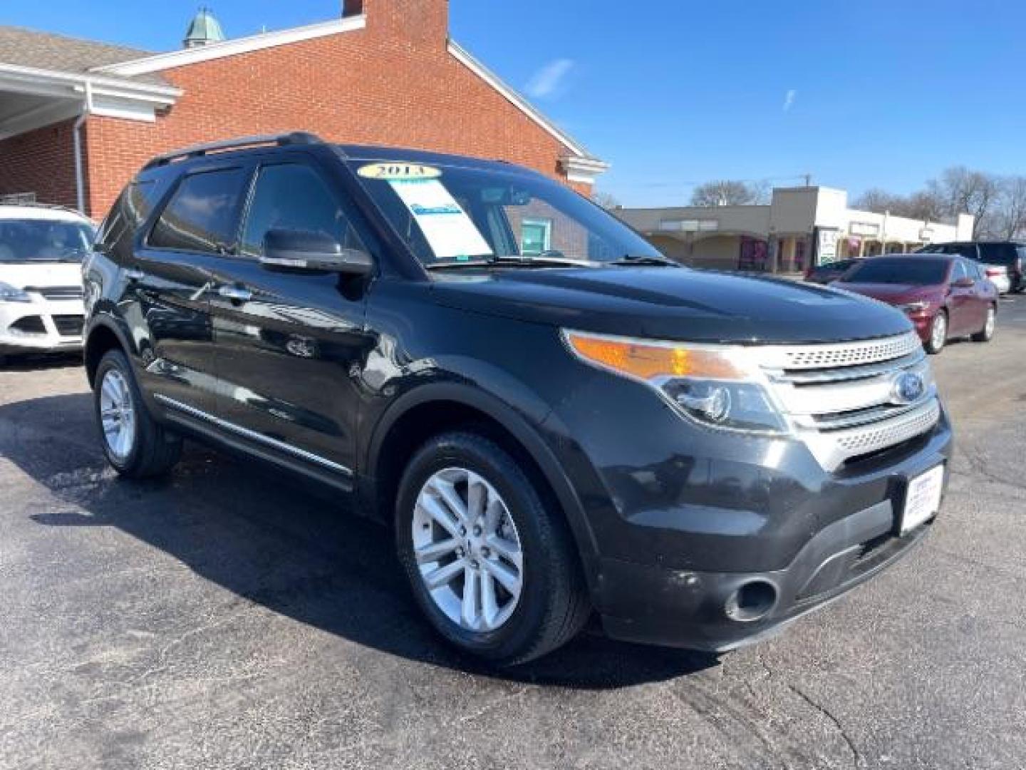 2013 Tuxedo Black Metallic Ford Explorer XLT 4WD (1FM5K8D83DG) with an 3.5L V6 DOHC 24V engine, 6-Speed Automatic transmission, located at 1951 S Dayton Lakeview Rd., New Carlisle, OH, 45344, (937) 908-9800, 39.890999, -84.050255 - Photo#0