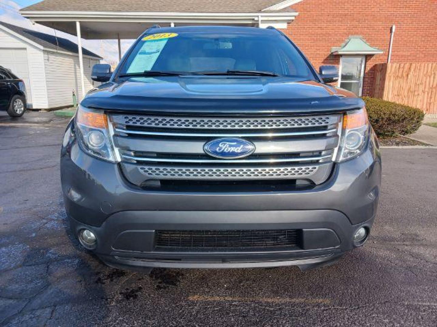 2013 Sterling Grey Metallic Ford Explorer Limited 4WD (1FM5K8F81DG) with an 3.5L V6 DOHC 24V engine, 6-Speed Automatic transmission, located at 1099 N County Rd 25A, OH, 45373, (937) 908-9800, 40.057079, -84.212883 - Photo#1