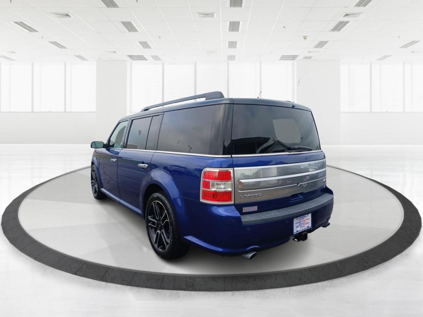 2013 Deep Impact Blue Metallic Ford Flex Limited AWD (2FMHK6D83DB) with an 3.5L V6 DOHC 24V engine, 6-Speed Automatic Overdrive transmission, located at 1099 N County Rd 25A, OH, 45373, (937) 908-9800, 40.057079, -84.212883 - Photo#4